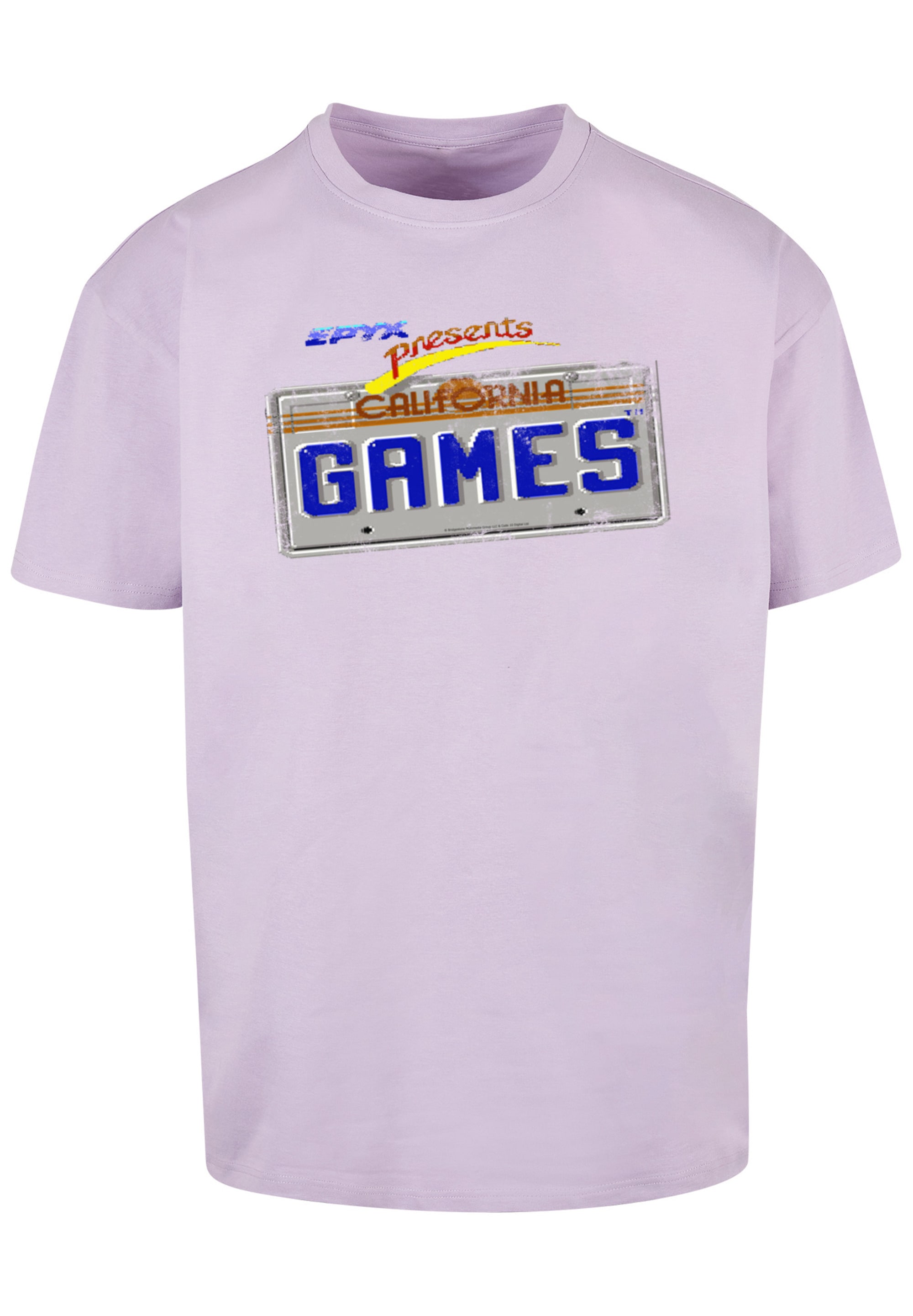 F4NT4STIC T-Shirt "California Games Plate", Print günstig online kaufen