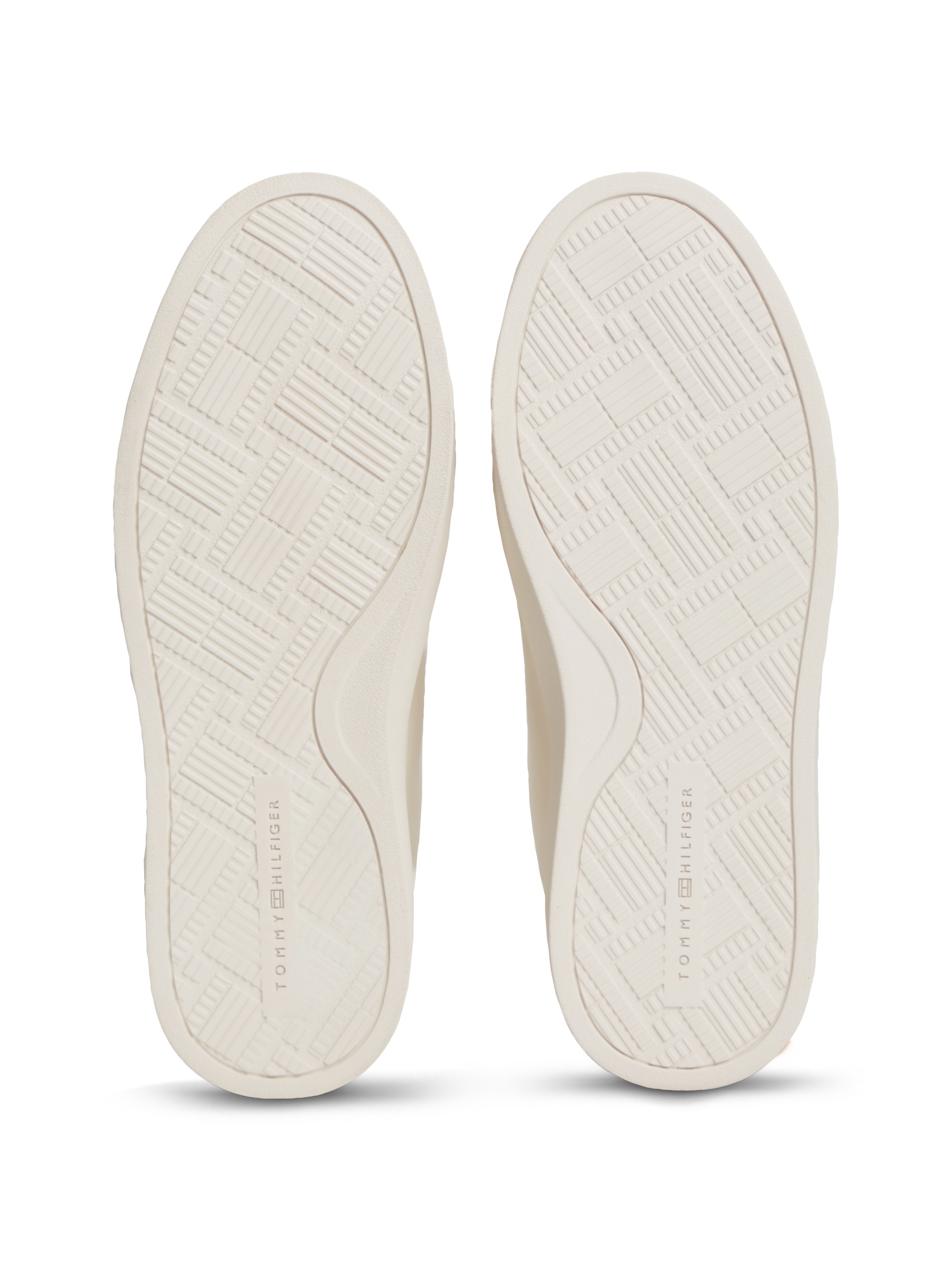 Tommy Hilfiger Plateausneaker »TH FEMININE CUPSOLE MONOGRAM«  Freizeitschuh, Halbschuh, Schnürer, Logoprägung an der Schuhzunge