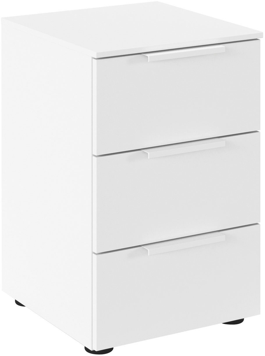 LeGer Home by Lena Gercke Nachtkommode »Nachttisch Nachtschrank Nachtkonsole SERINA eleganter Eyecatcher« inkl. SOFT-CLOSE-FUNKTION,  mit 3 Schubkästen sowie hochwertigen Metallgriffen MADE IN GERMANY