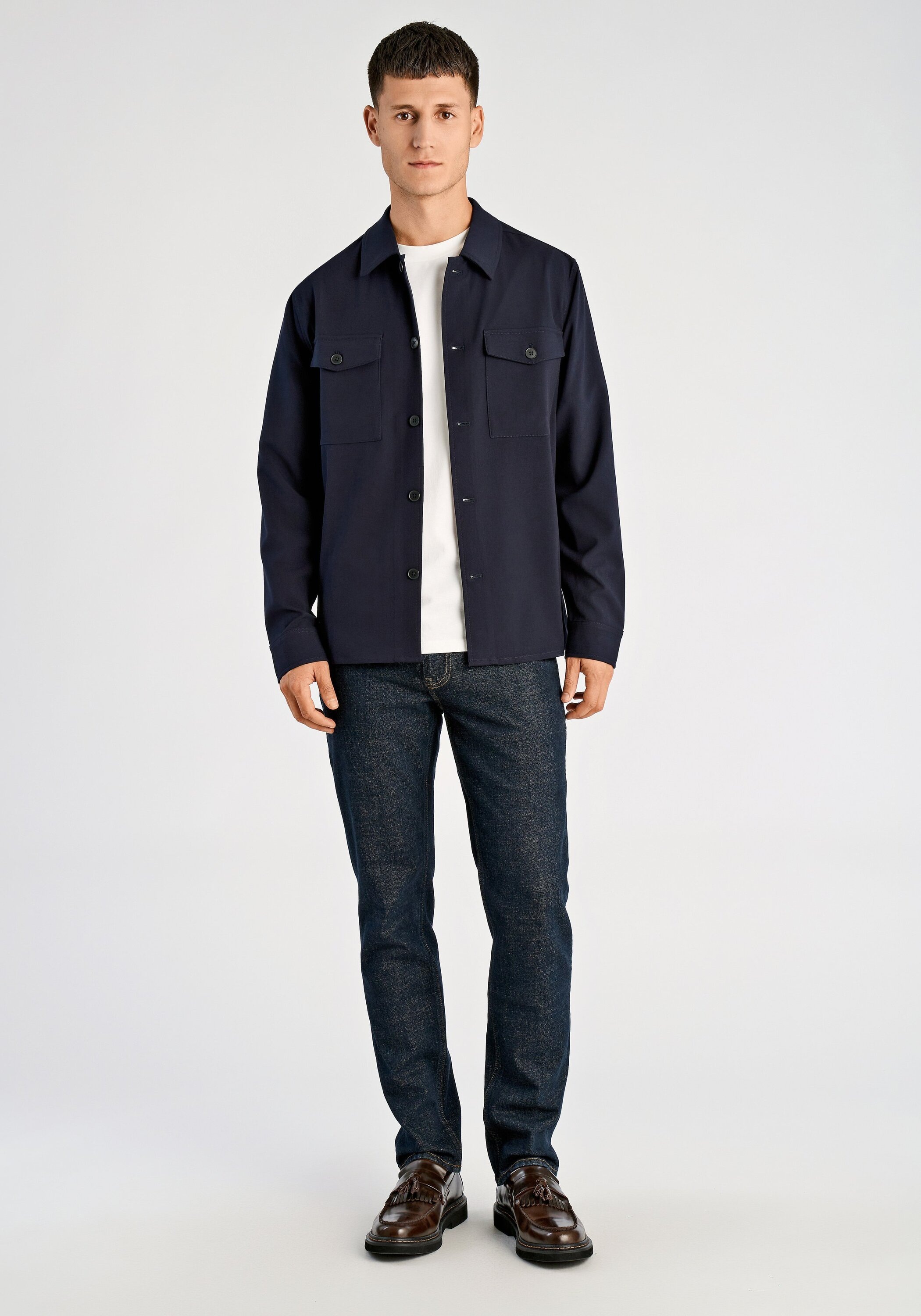 JUNK de LUXE Hemdjacke »Hemdjacke Relaxed Fit«