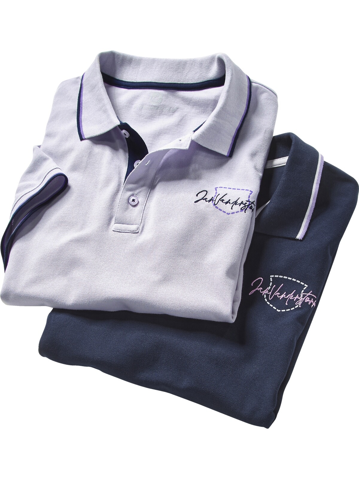 Jan Vanderstorm Poloshirt »Poloshirt PERDER«, (1 tlg.)