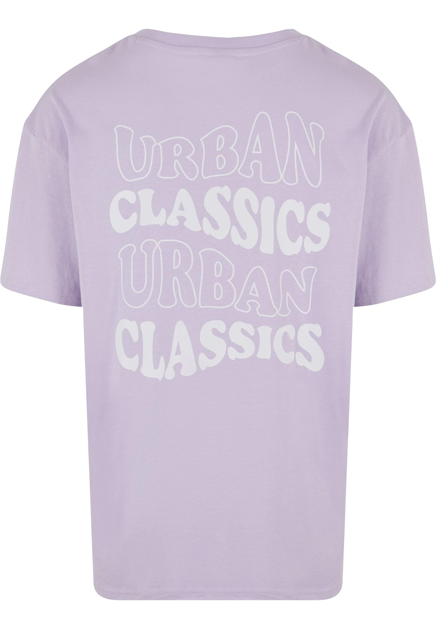 URBAN CLASSICS T-Shirt »Urban Classics UC Weavy Logo Heavy Oversized Tee«, (1 tlg.)