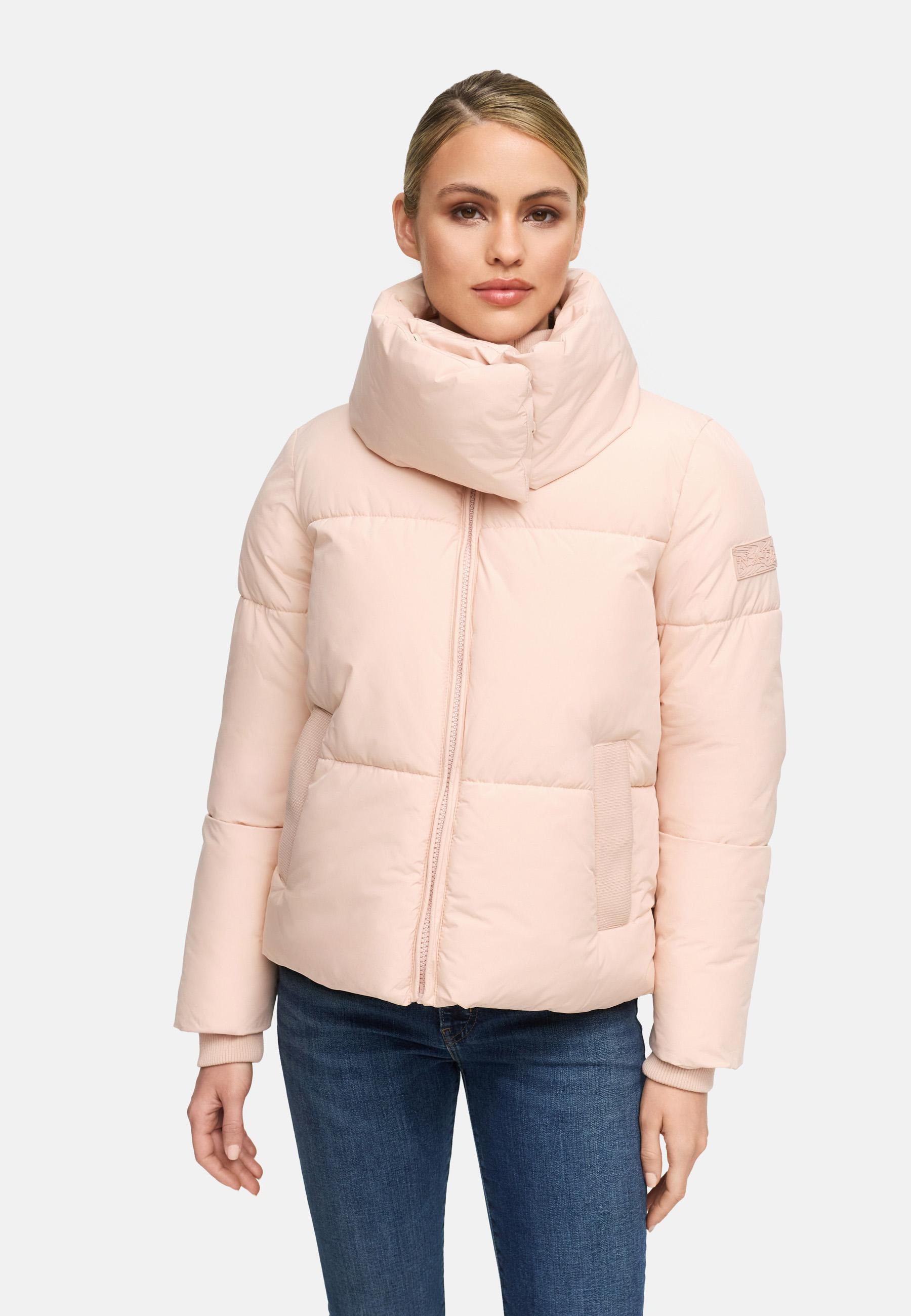 Navahoo Outdoorjacke »Traumelfe 14«, ohne Kapuze, Winter Steppjacke mit hohem Kragen