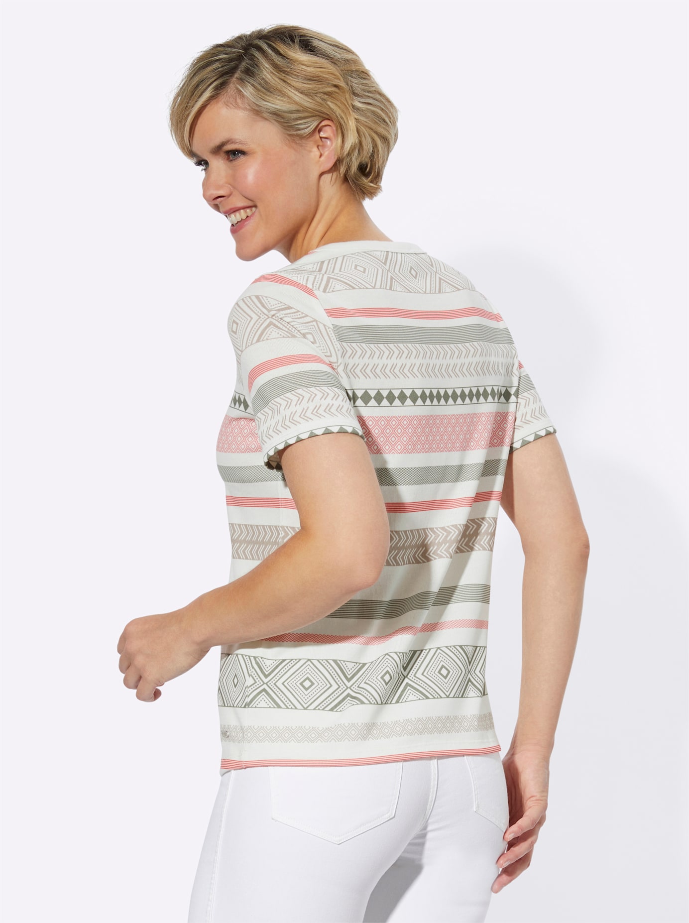 Thumbnail - Casual Looks Kurzarmshirt "Shirt", (1 tlg.)