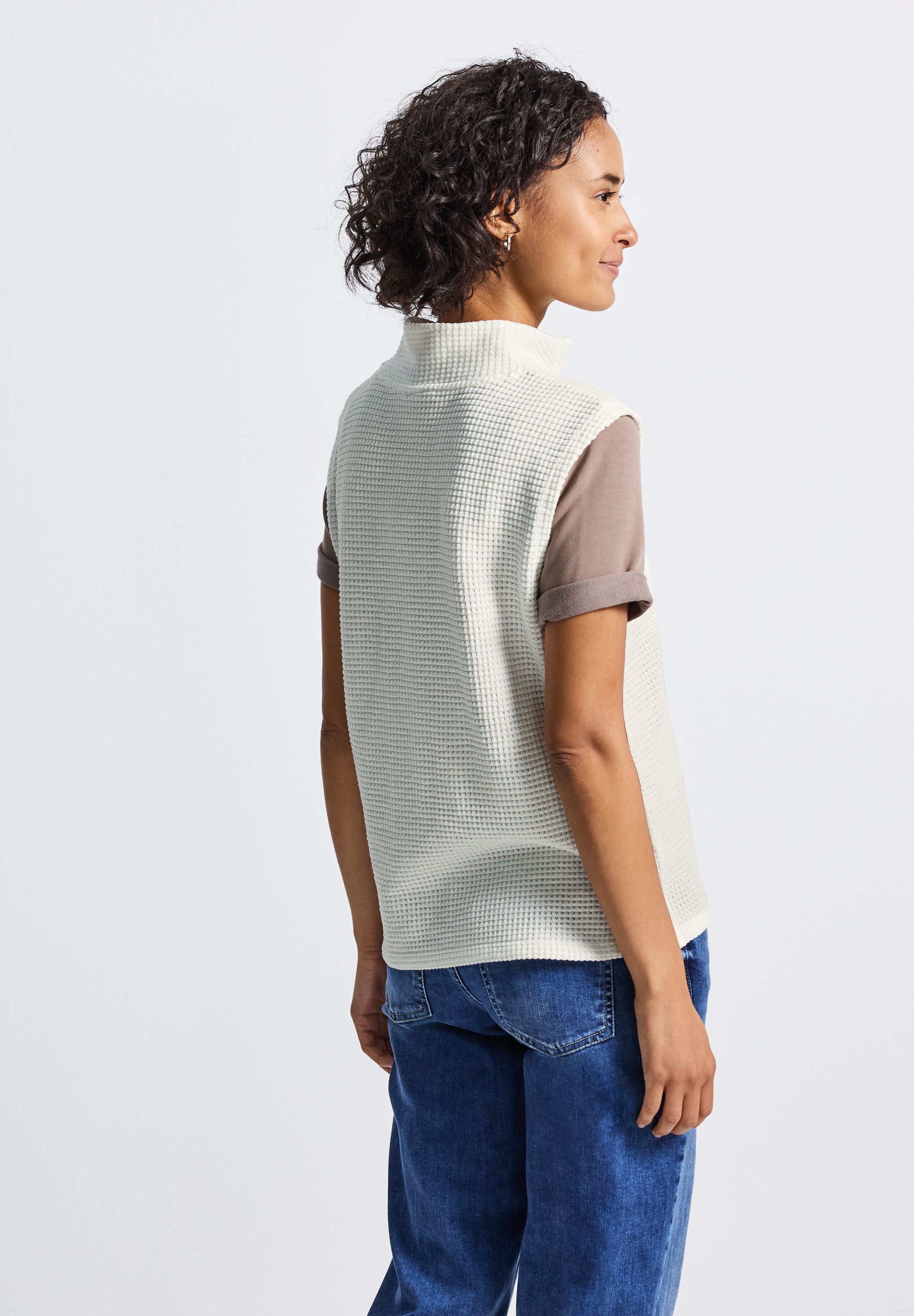 STREET ONE Stehkragenshirt, mit Turtleneck