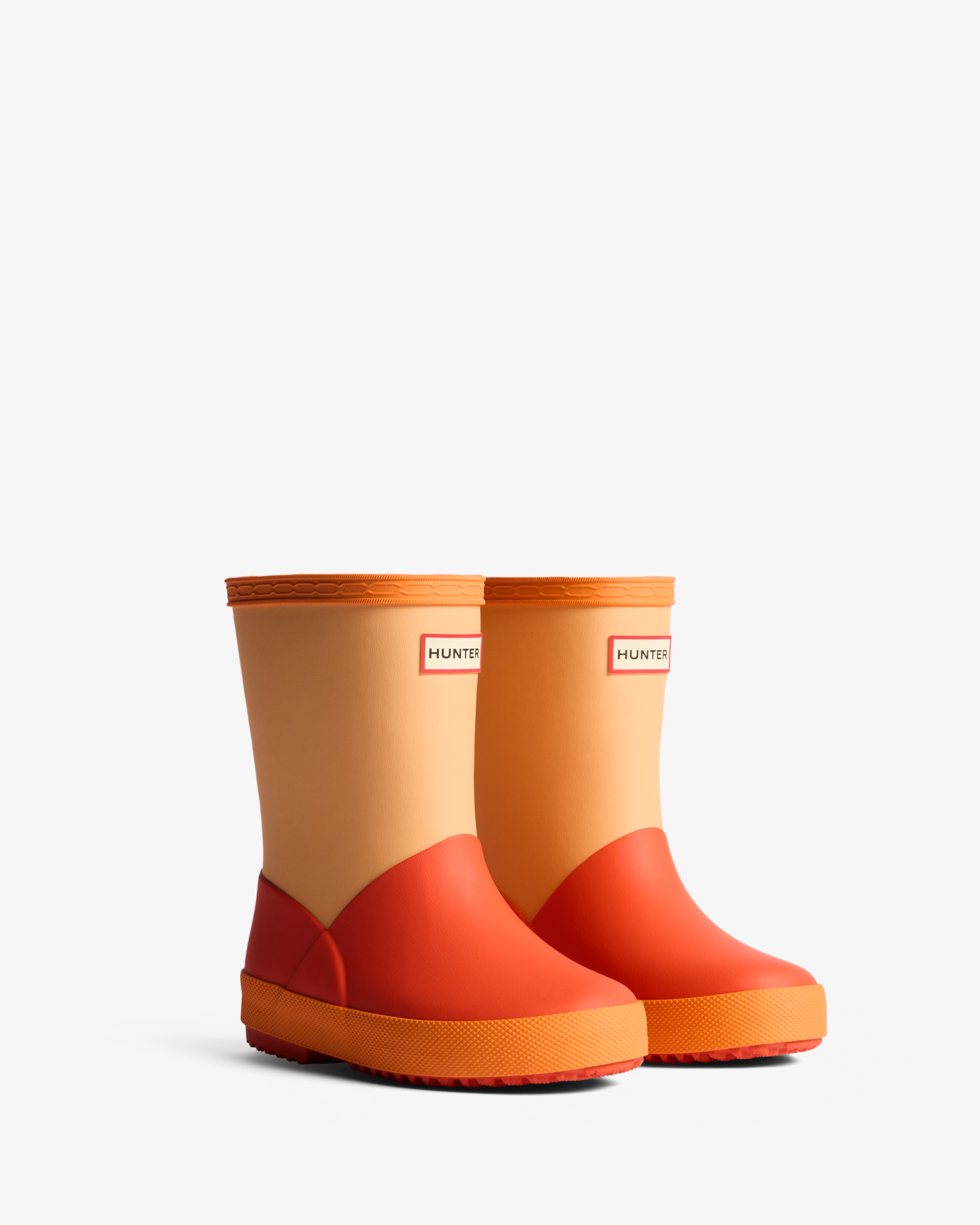 Hunter Gummistiefel "Original kids first colour block insulated" wasserdicht & gefüttert