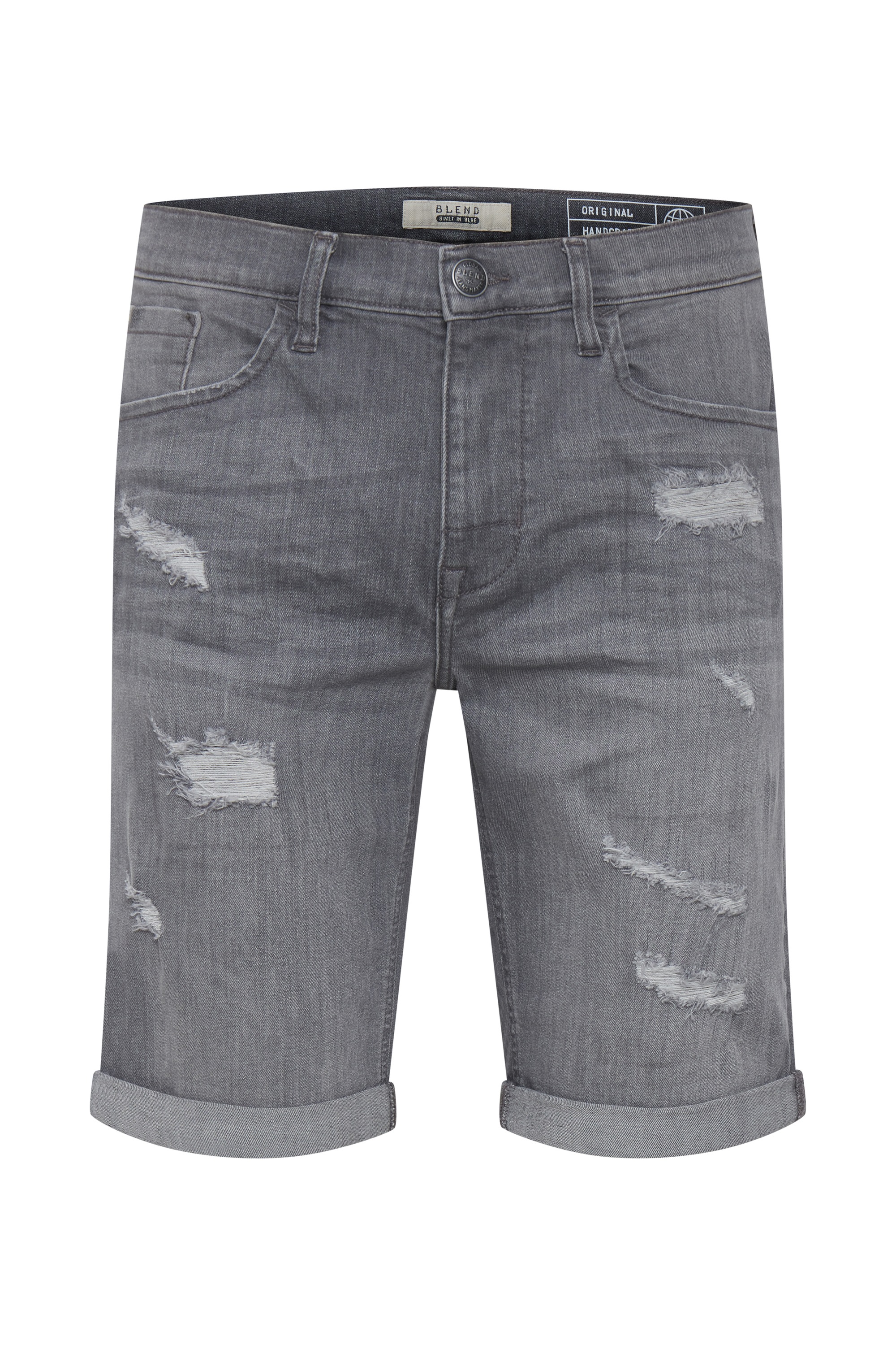 Blend Jeansshorts "BHDeniz", Stilvolle 5-Pocket-Jeansshorts mit Destroyed-E günstig online kaufen