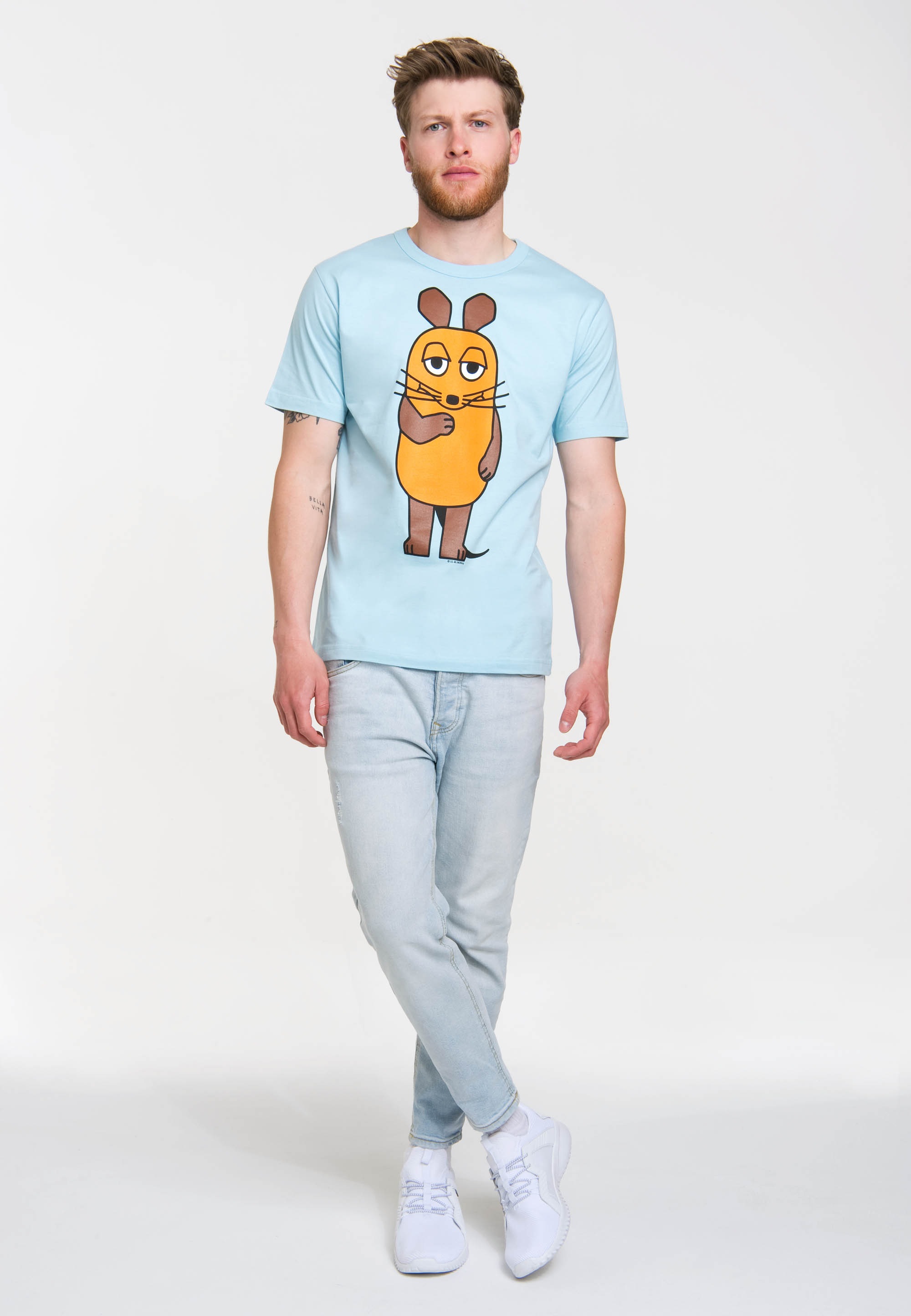 LOGOSHIRT T-Shirt »Die Sendung mit der Maus - Maus«, mit Die Sendung mit der Maus-Print