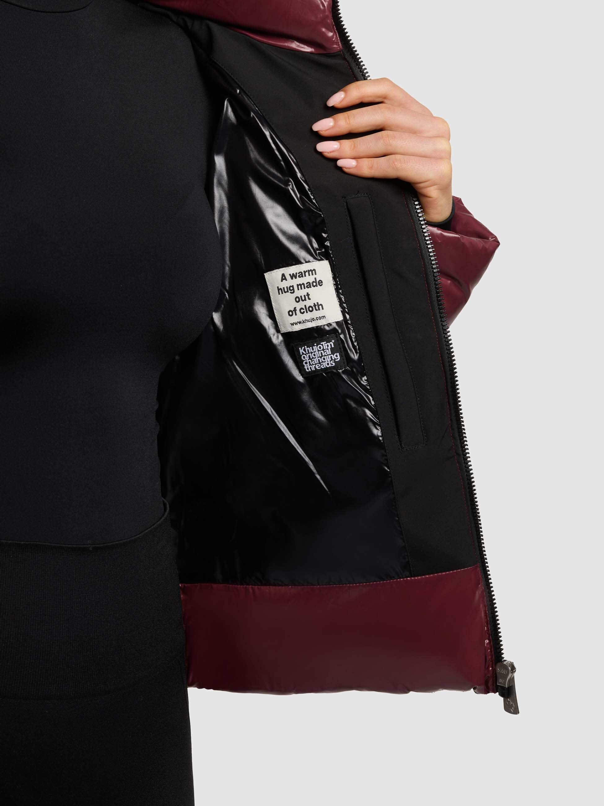 khujo Steppjacke »GRIEDA« mit Kapuze