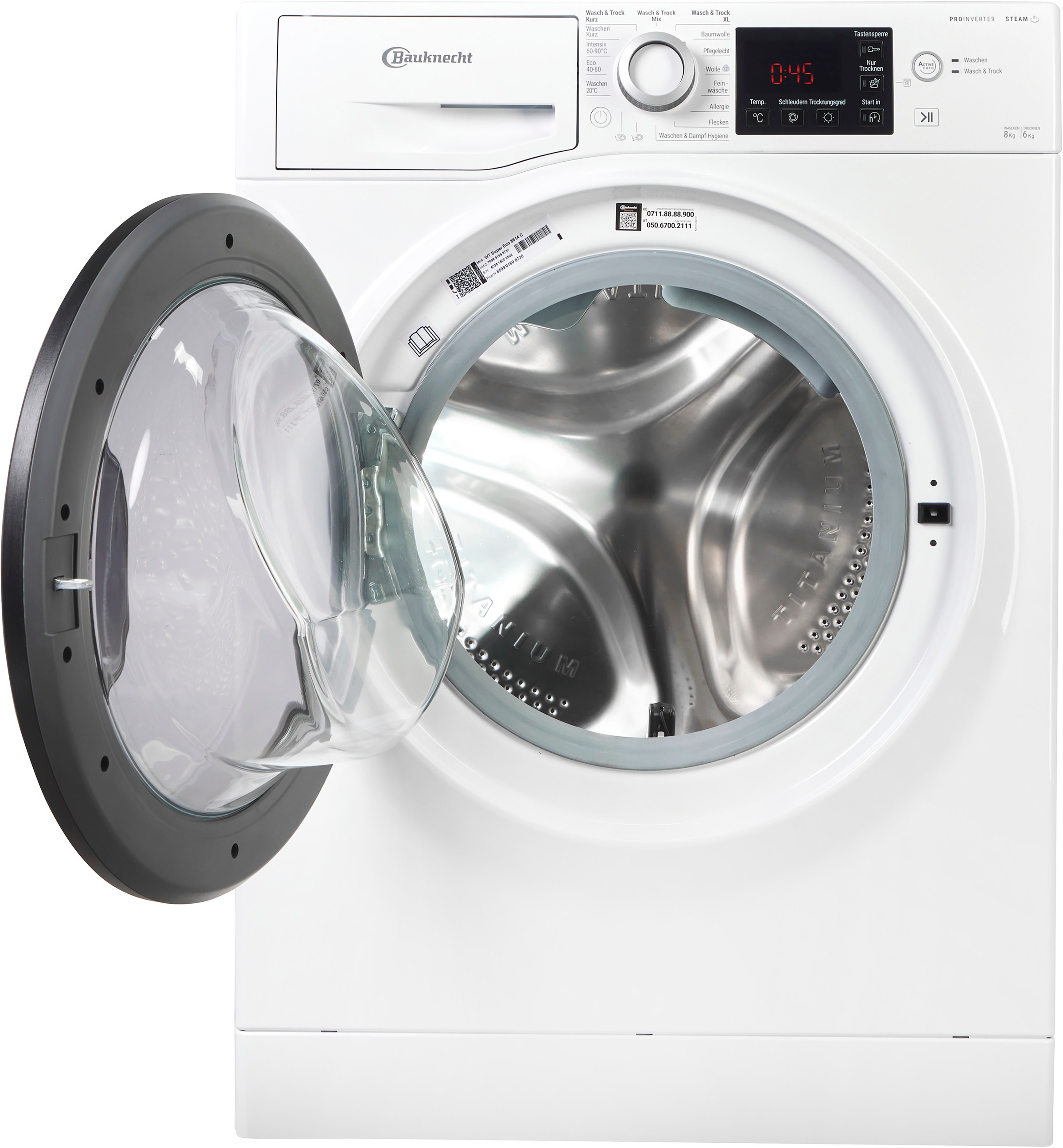 BAUKNECHT Waschtrockner »WT Super Eco 8614 C«