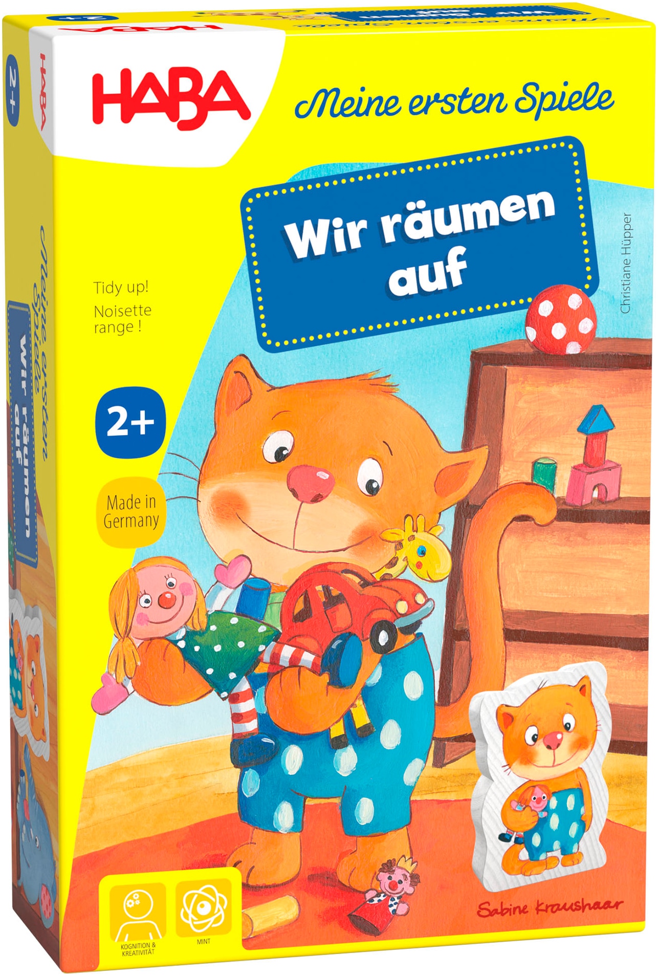 Haba Spiel »Meine ersten Spiele, Wir räumen auf«, Made in Germany