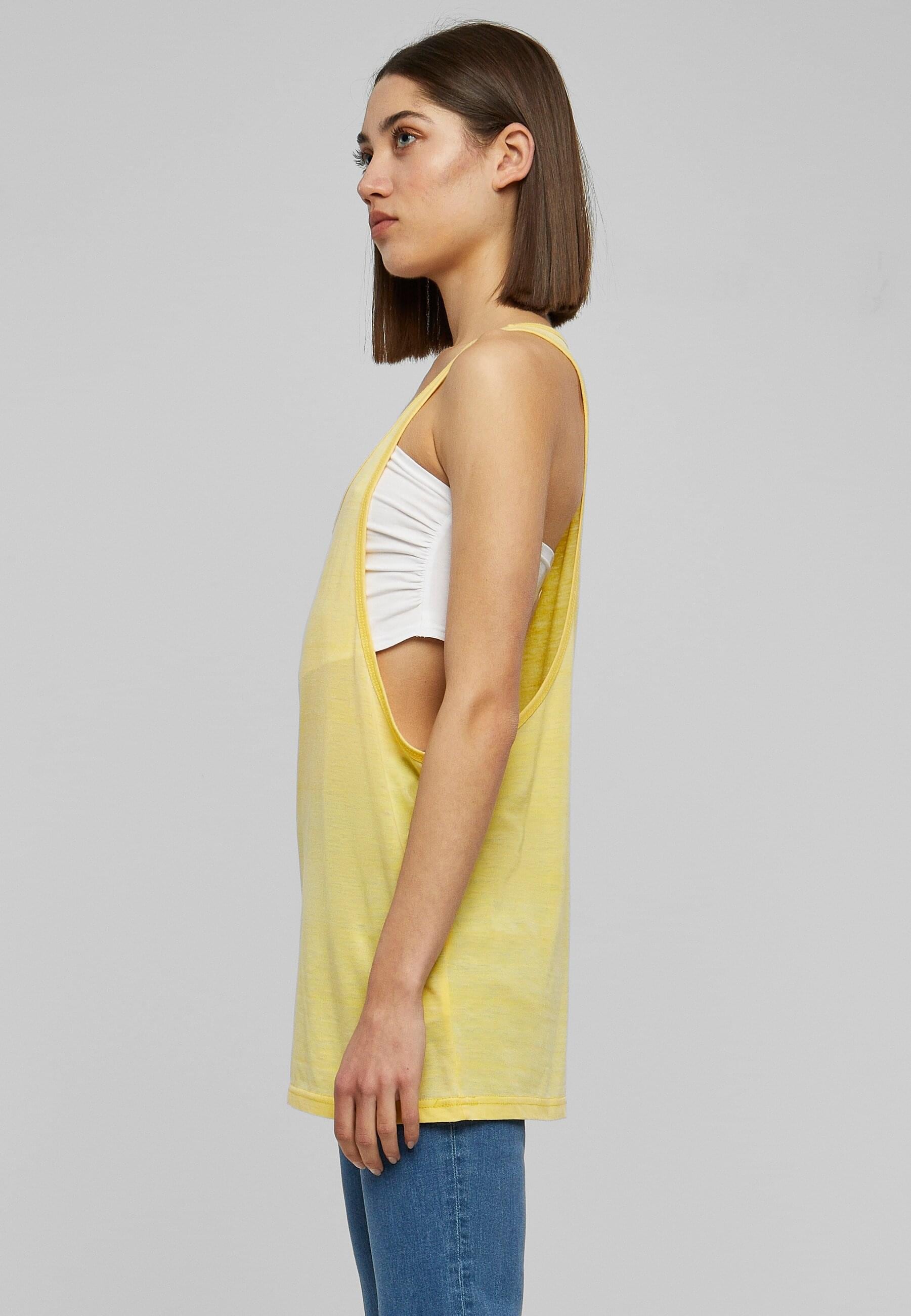URBAN CLASSICS Muskelshirt »Urban Classics Damen Ladies Loose Burnout Tank«, (1 tlg.)