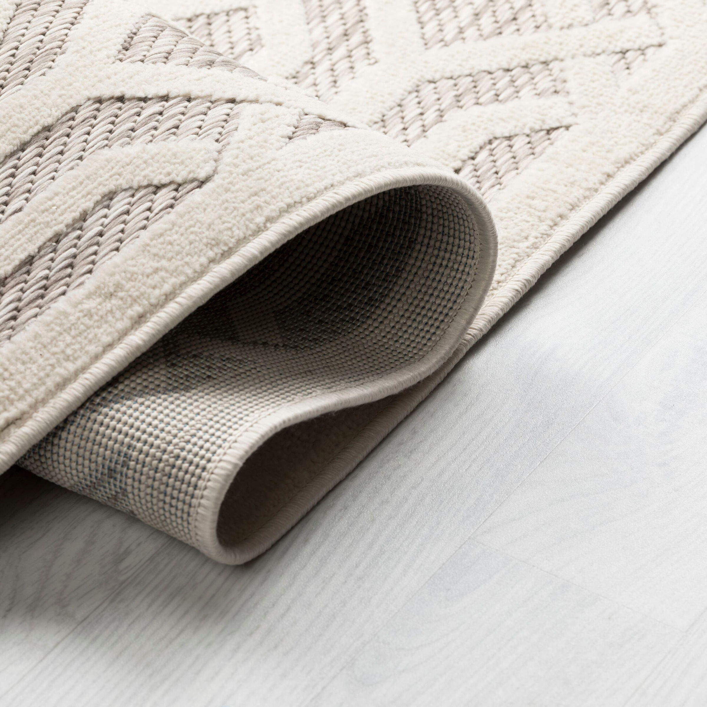 FLAIR RUGS Läufer »Mataro«, rechteckig, 7 mm Höhe, In- und Outdoor geeignet, elegant, Teppichläufer