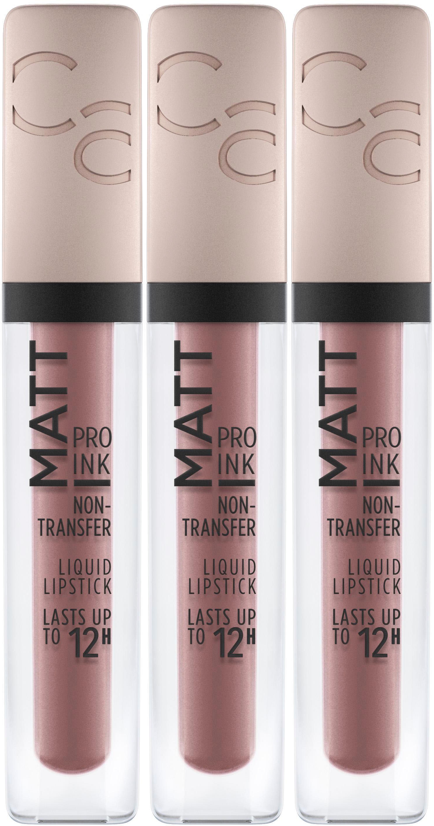 Catrice Lippenstift »Matt Pro Ink Non-Transfer Liquid Lipstick«, (Set, 3 tlg.)  online kaufen | BAUR