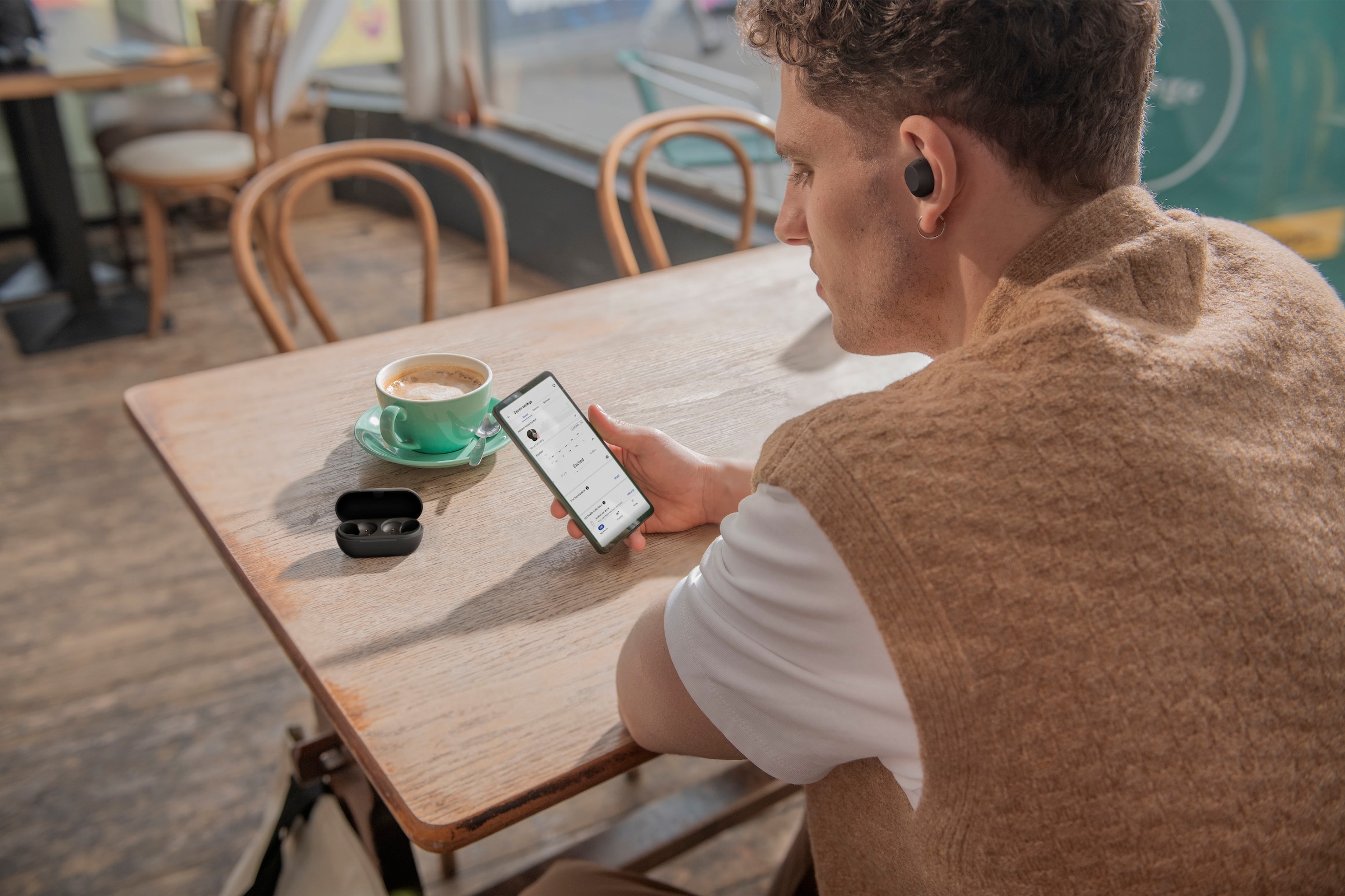Sony In-Ear-Kopfhörer »WF-C710N«, Bluetooth-A2DP Bluetooth-AVRCP Bluetooth (Audio Video Remote Control Profile)-HFP-HSP, Active Noise Cancelling (ANC)-Freisprechfunktion-Multi-Point-Verbindung-Rauschunterdrückung-Sprachsteuerung