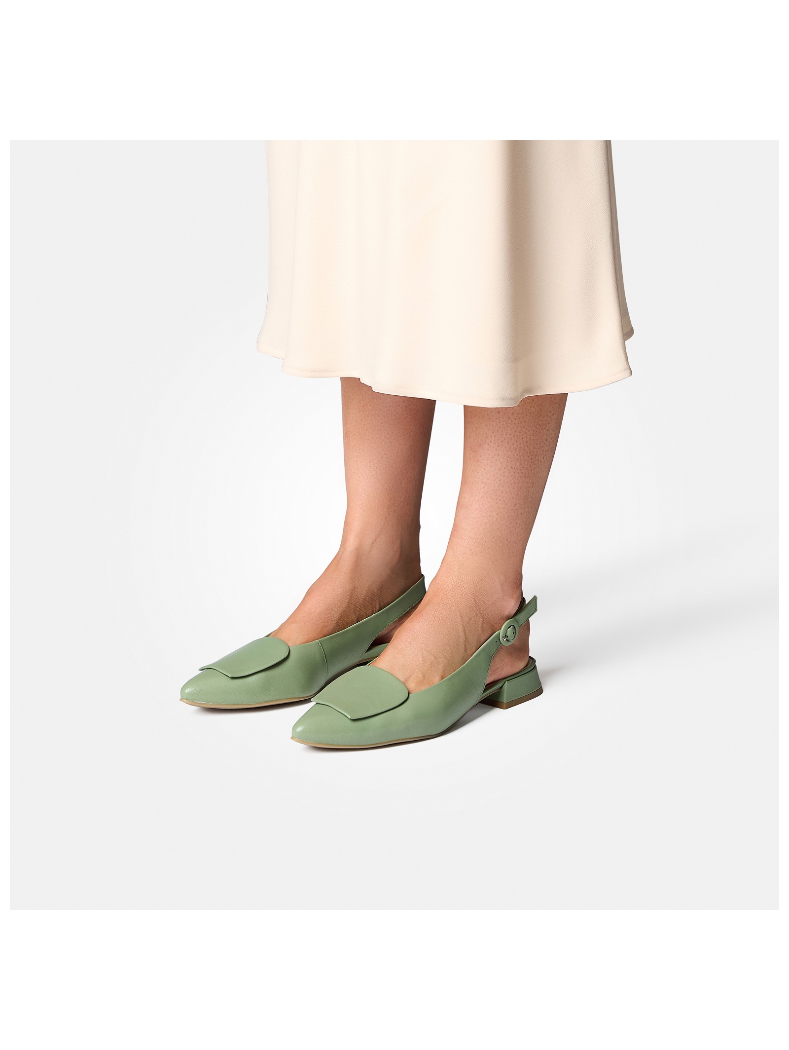 Thumbnail - Paul Green Riemchensandale "Paul Green Ballerinas Glattleder"