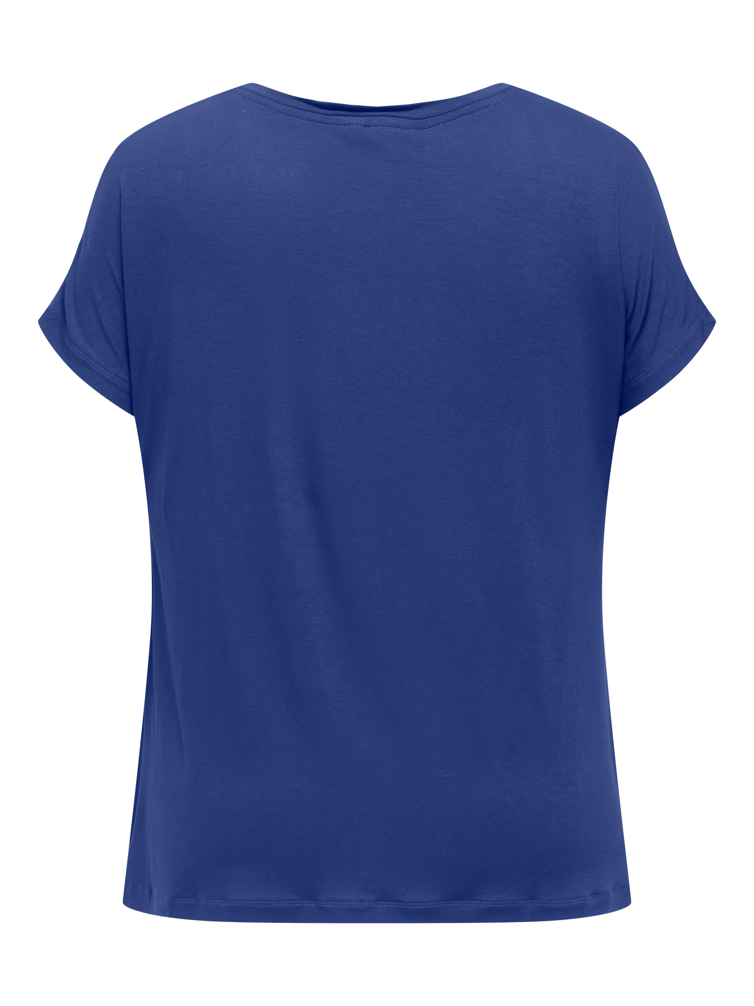 ONLY CARMAKOMA Blusenshirt "CARVIGGA S/S O-NECK MIX TEE JRS BS" günstig online kaufen