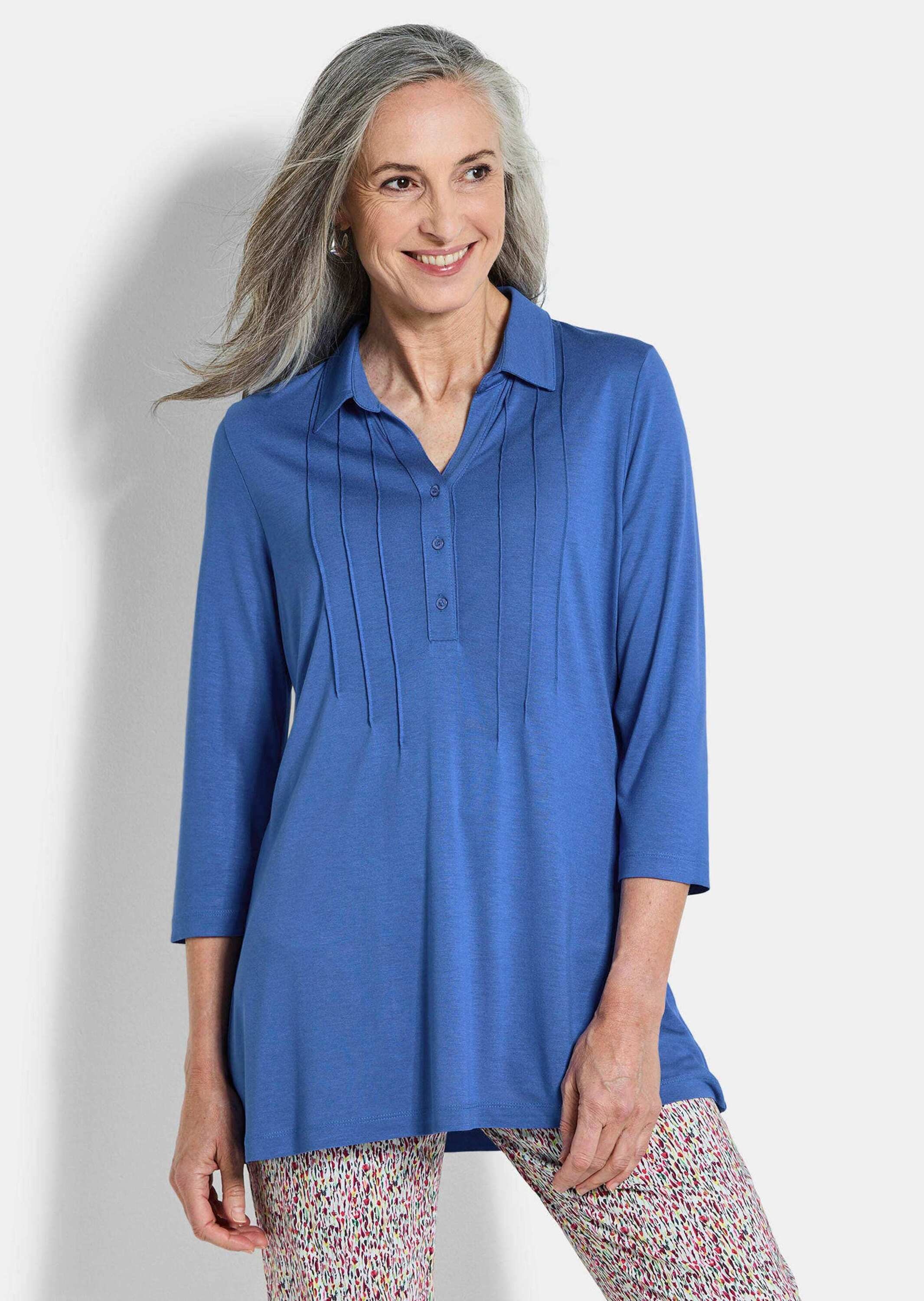 Thumbnail - GOLDNER Tunika "Tunikashirt aus Jersey mit Biesen"