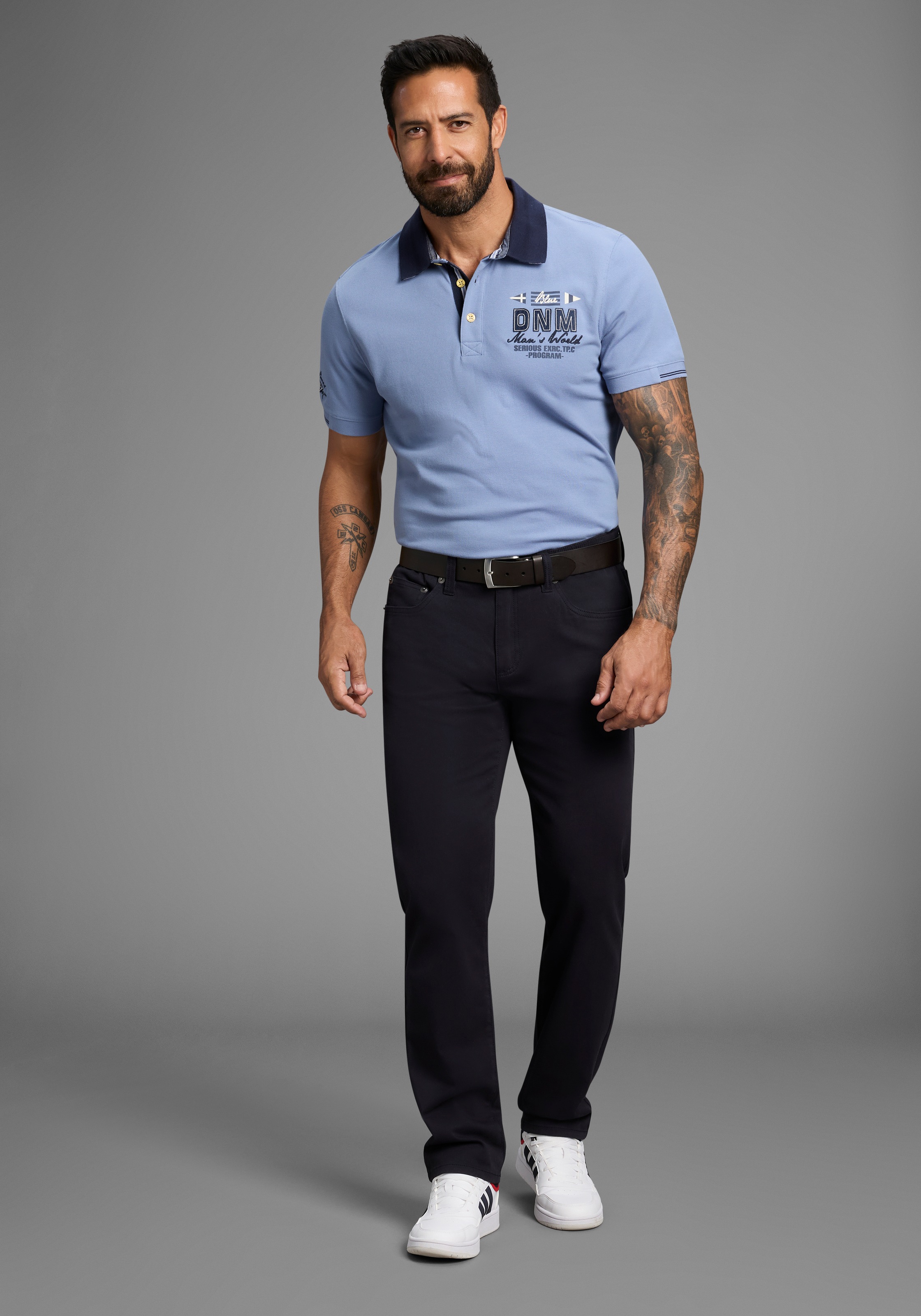 Man's World 5-Pocket Trousers Marine 31 3