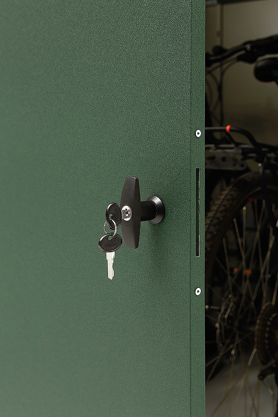 weka Fahrradbox »Gary« Metall pulverbeschichtet, BxTxH: 129x206x159 cm