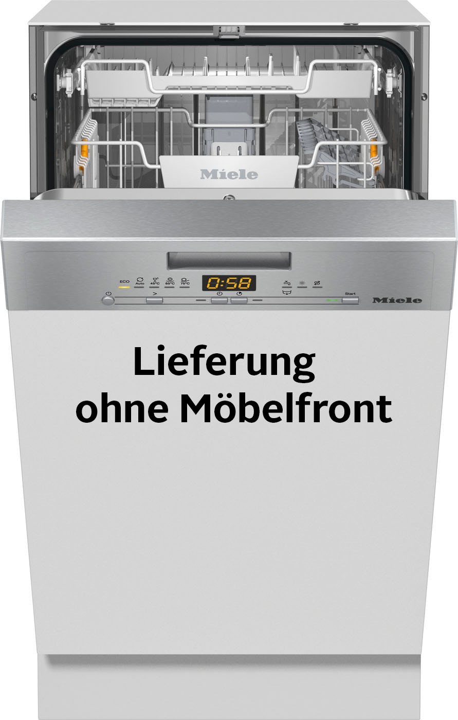 Miele teilintegrierbarer Geschirrspüler "G 5540 SCi SL Active", G 5540 SCi SL Active, 9 Maßgedecke