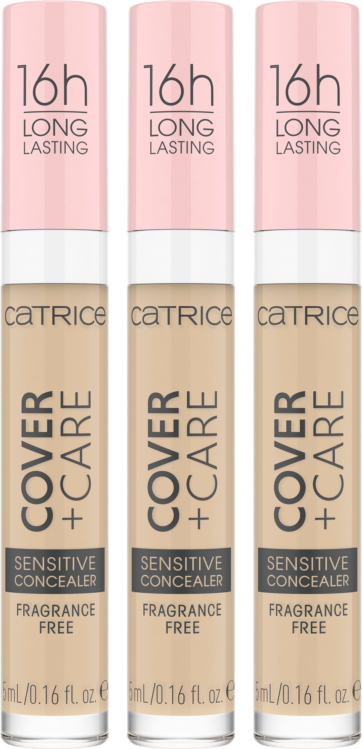 Concealer »Catrice Cover + Care Sensitive Concealer«, (Set, 3 tlg.)