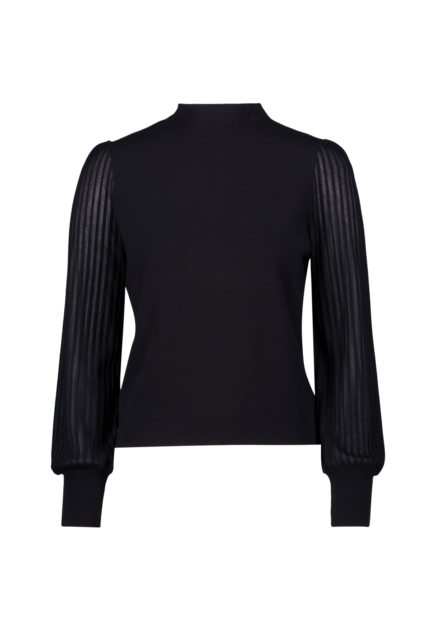 Zero Strickpullover »zero Damen Strickpullover mit transparenten Ärmeln«, (1 tlg.), weiteres Detail