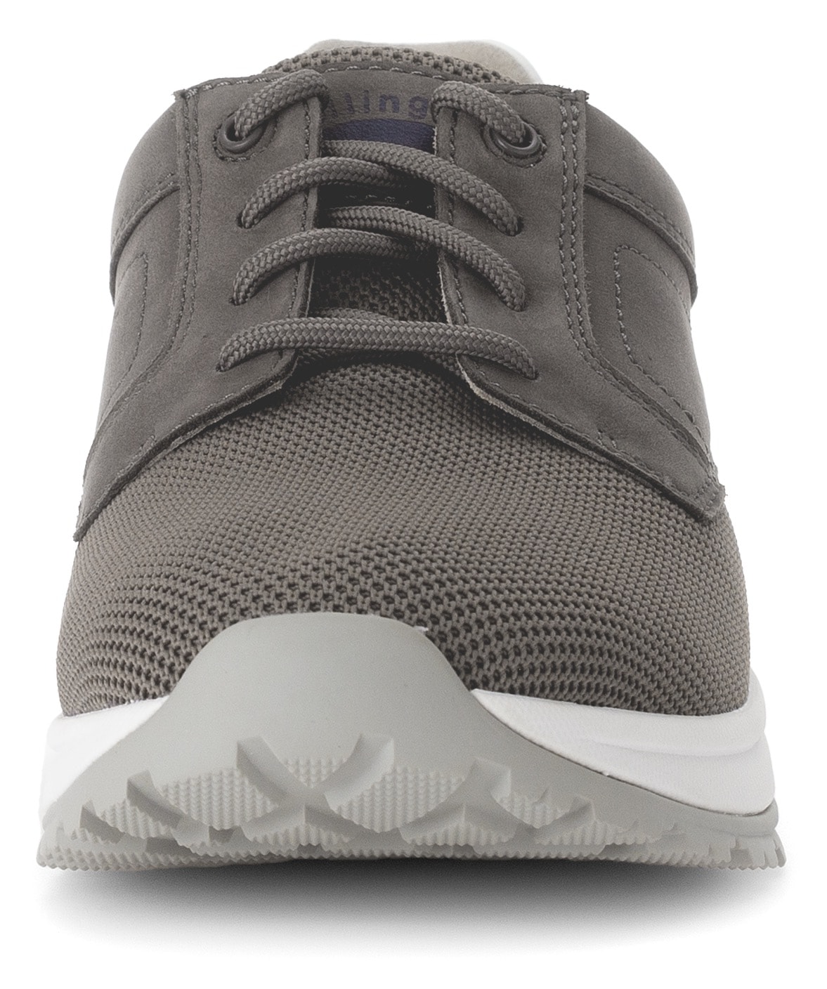 Gabor Rollingsoft Keilsneaker, Freizeitschuh, Halbschuh, Schnürschuh mit Ziernähten, G-Weite