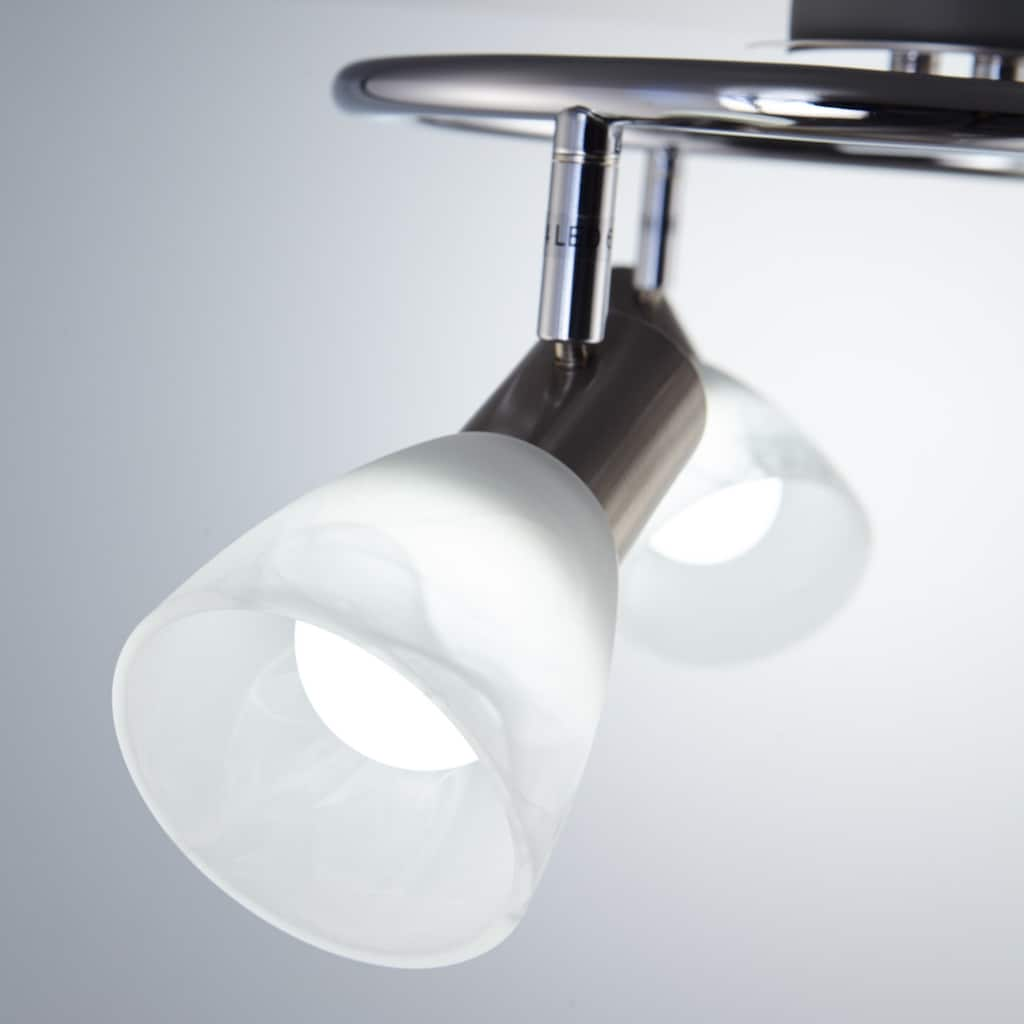 B.K.Licht LED Deckenspot »Lunas«, 3 flammig-flammig