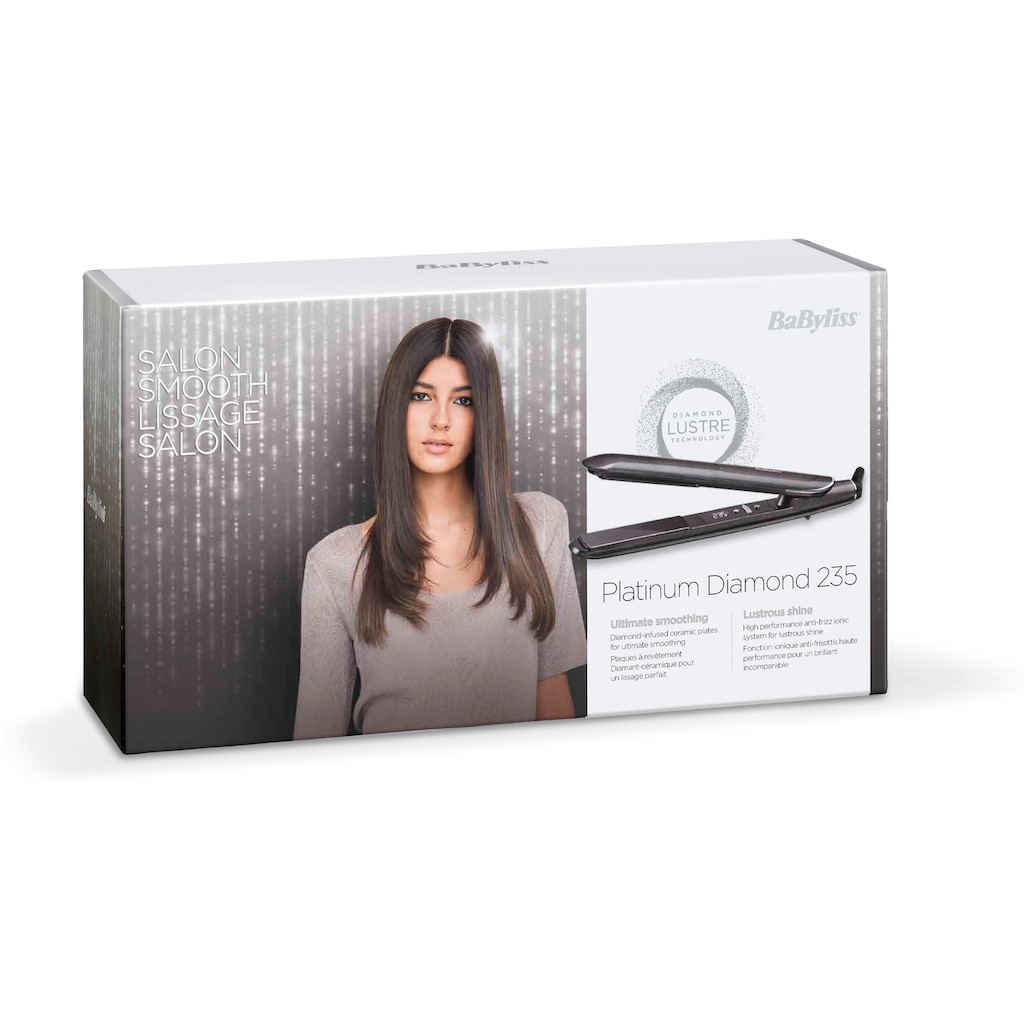 BaByliss Glätteisen »ST259E Platinum Diamond«, Diamond-Ceramic-Beschichtung