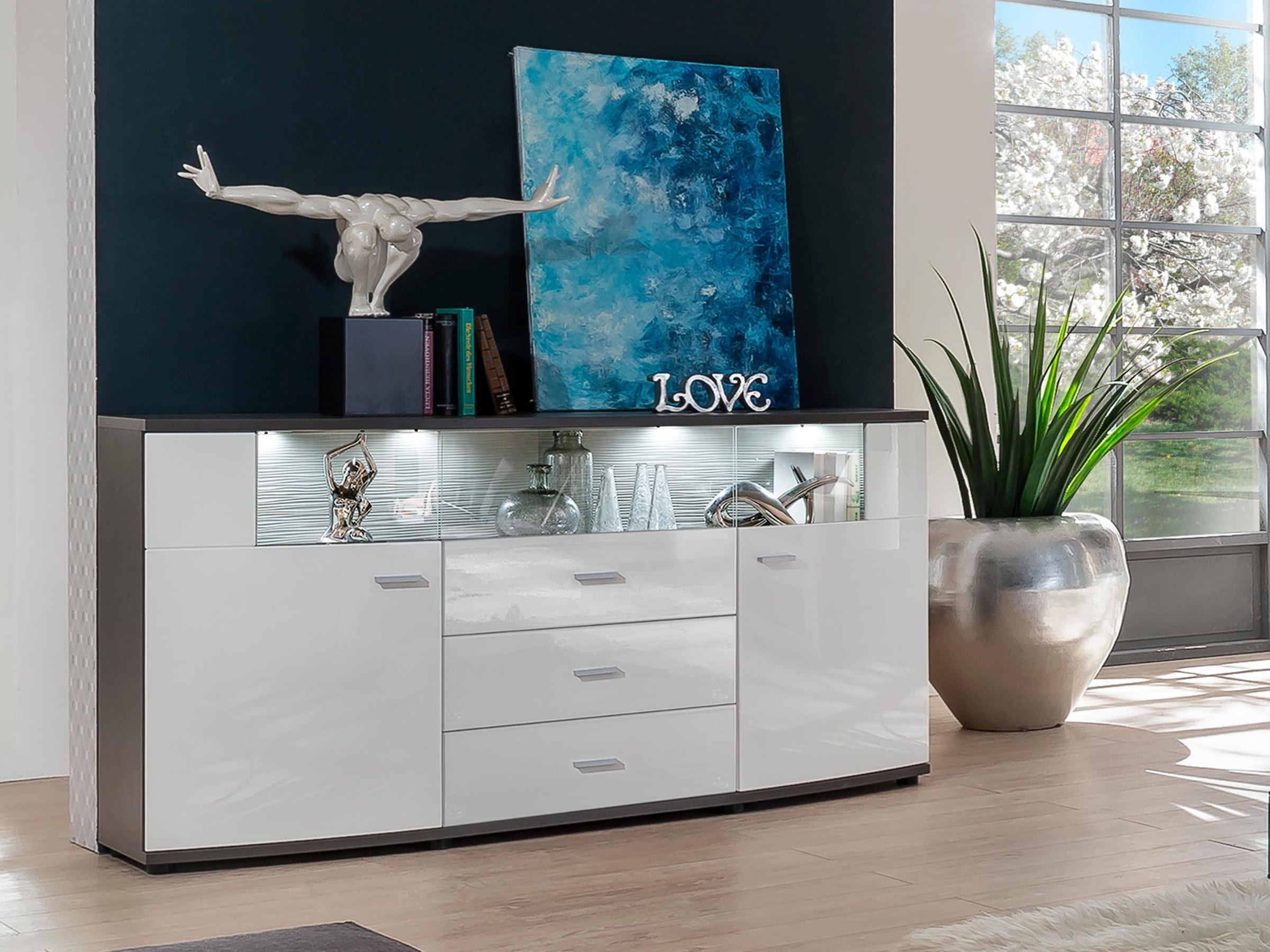 INOSIGN Sideboard "GATE", Kommode, Breite 160 cm