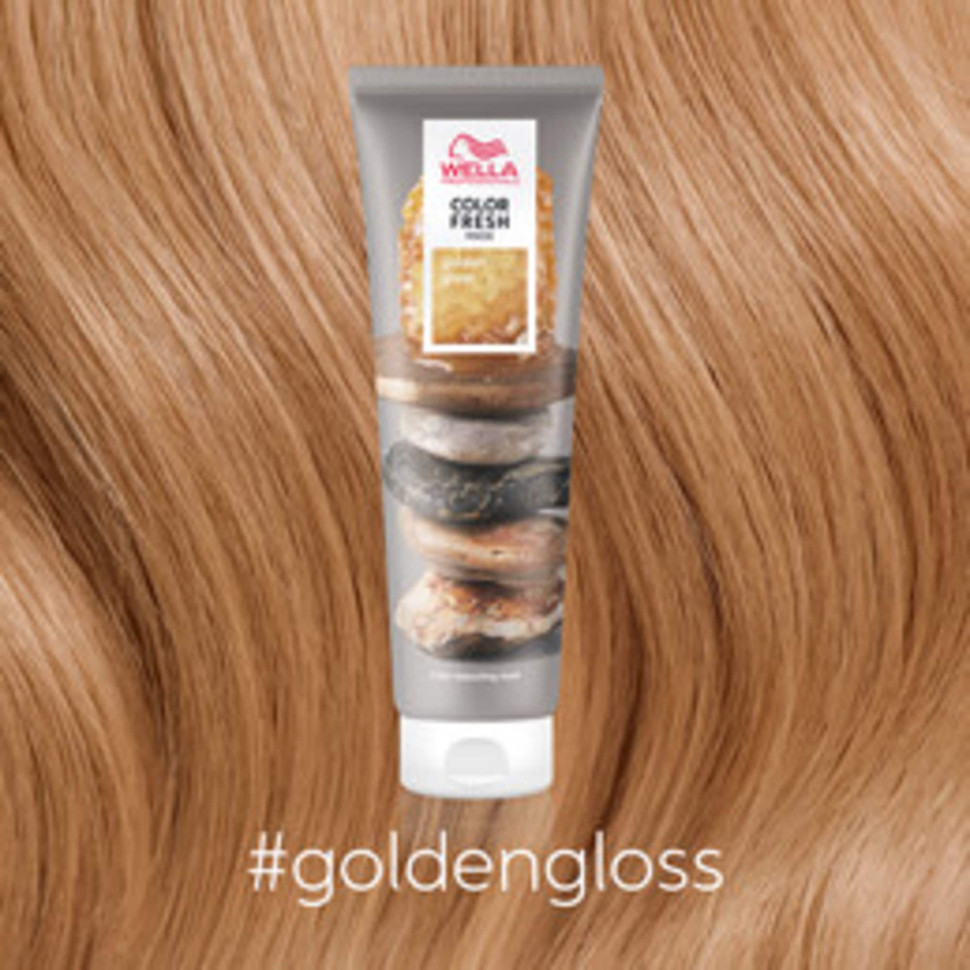 Wella Professionals Haarmaske »Color Fresh Mask Golden Gloss« frei von Silikonen, auswaschbar, wöchentliche Anwendung