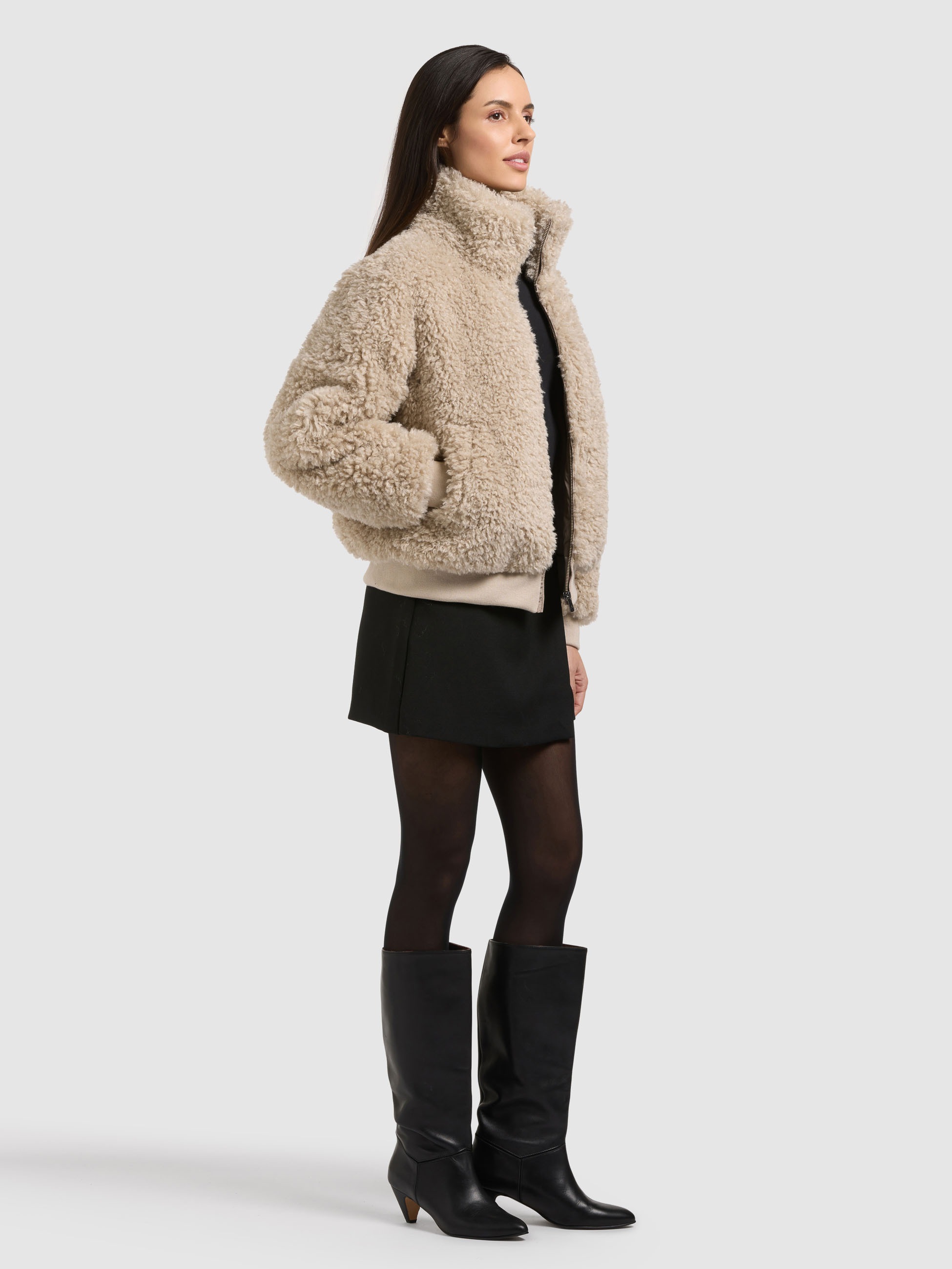 khujo Winterjacke »BLESSING« ohne Kapuze
