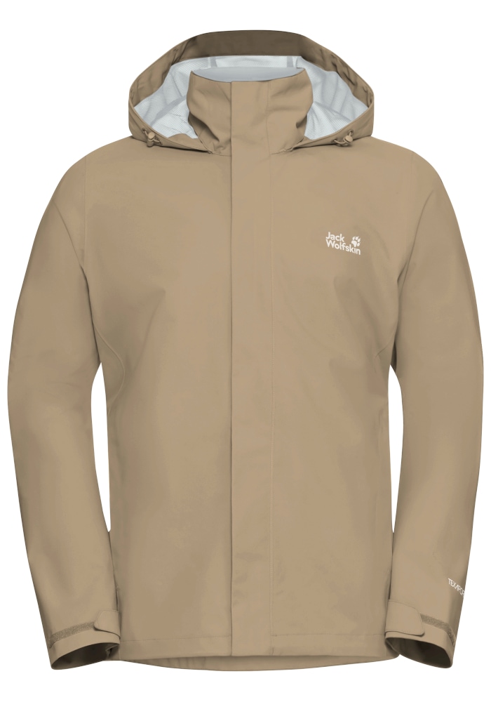 Jack Wolfskin Funktionsjacke »TRAILTIME 2L JKT M« mit Kapuze mit im Kragen verstaubarer Kapuze, wasserdicht, winddicht
