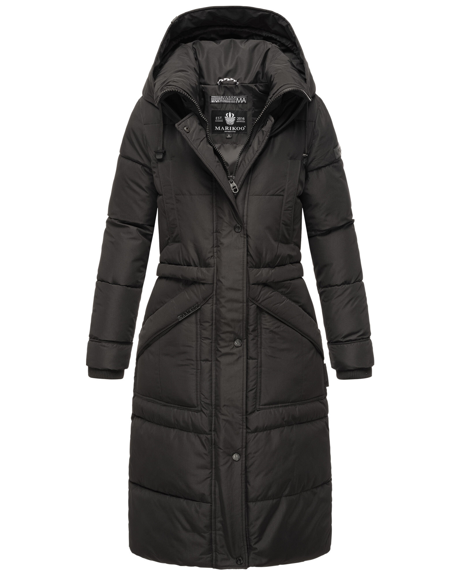 Thumbnail - Marikoo Winterjacke "Ayumii", mit hohem Stehkragen