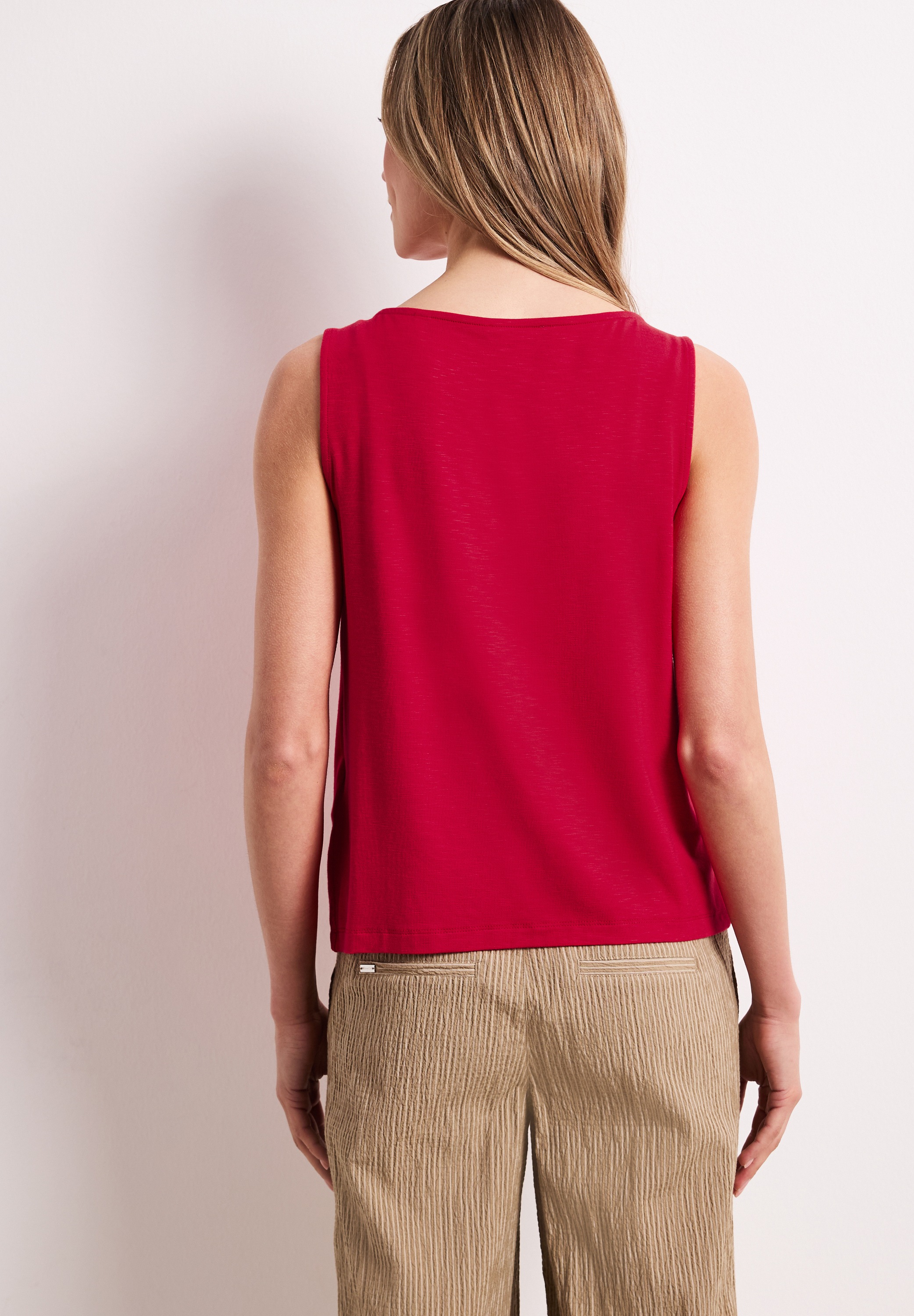 STREET ONE T-Shirt mit U-Boot-Ausschnitt günstig online kaufen