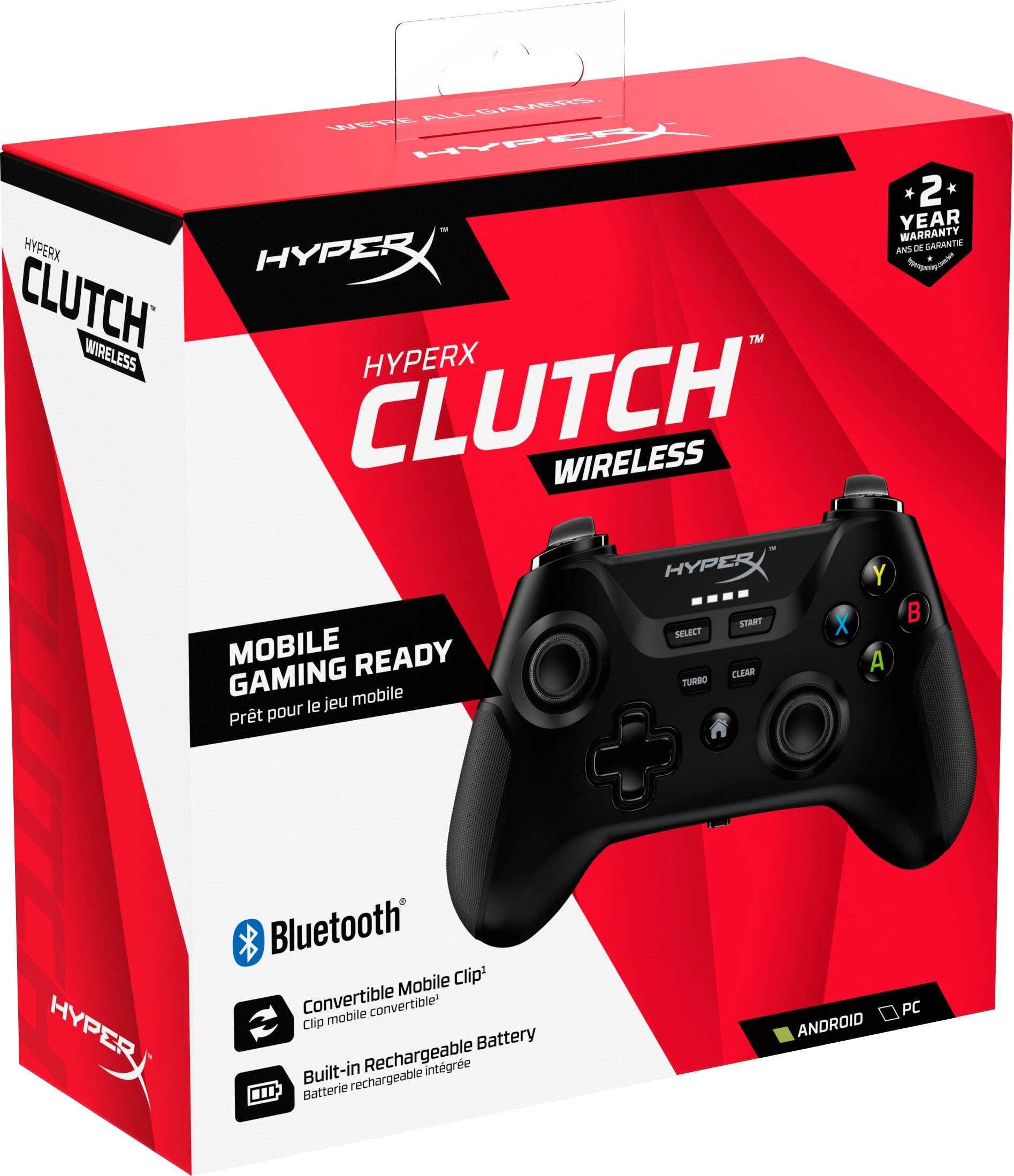 HyperX Controller »HyperX Clutch Wireless Gaming Controller«, (1 St.)