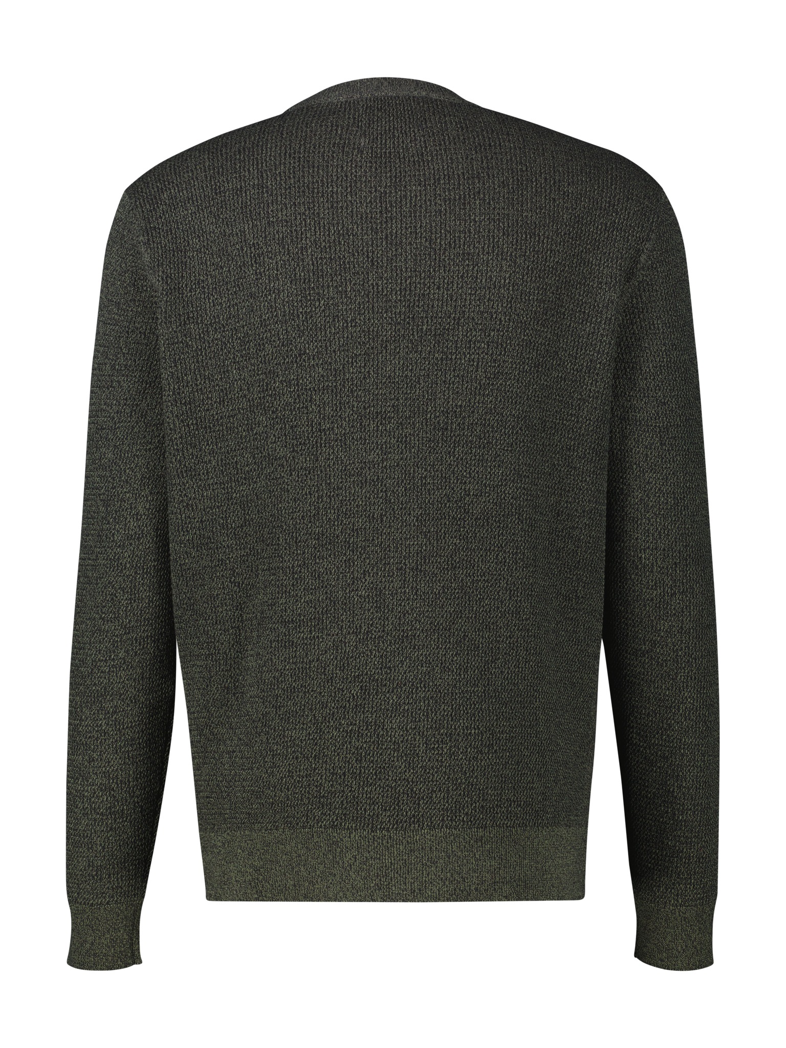 LERROS Strickpullover mit Logo-Stickerei und in Struktur-Optik