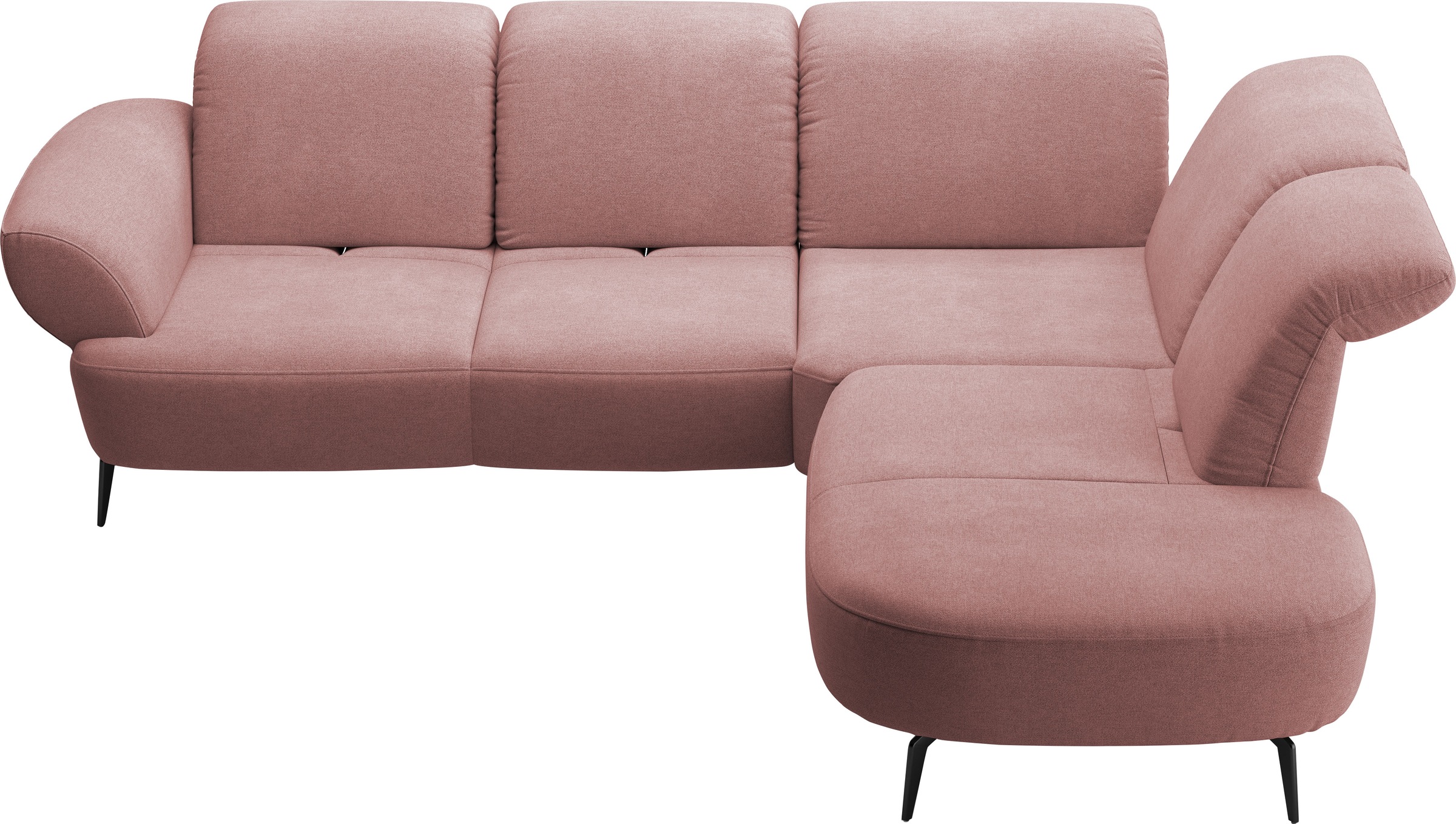 sit&more Ecksofa "Dance, L-Form, inkl. Sitztiefenverstellung", inkl. Click& günstig online kaufen