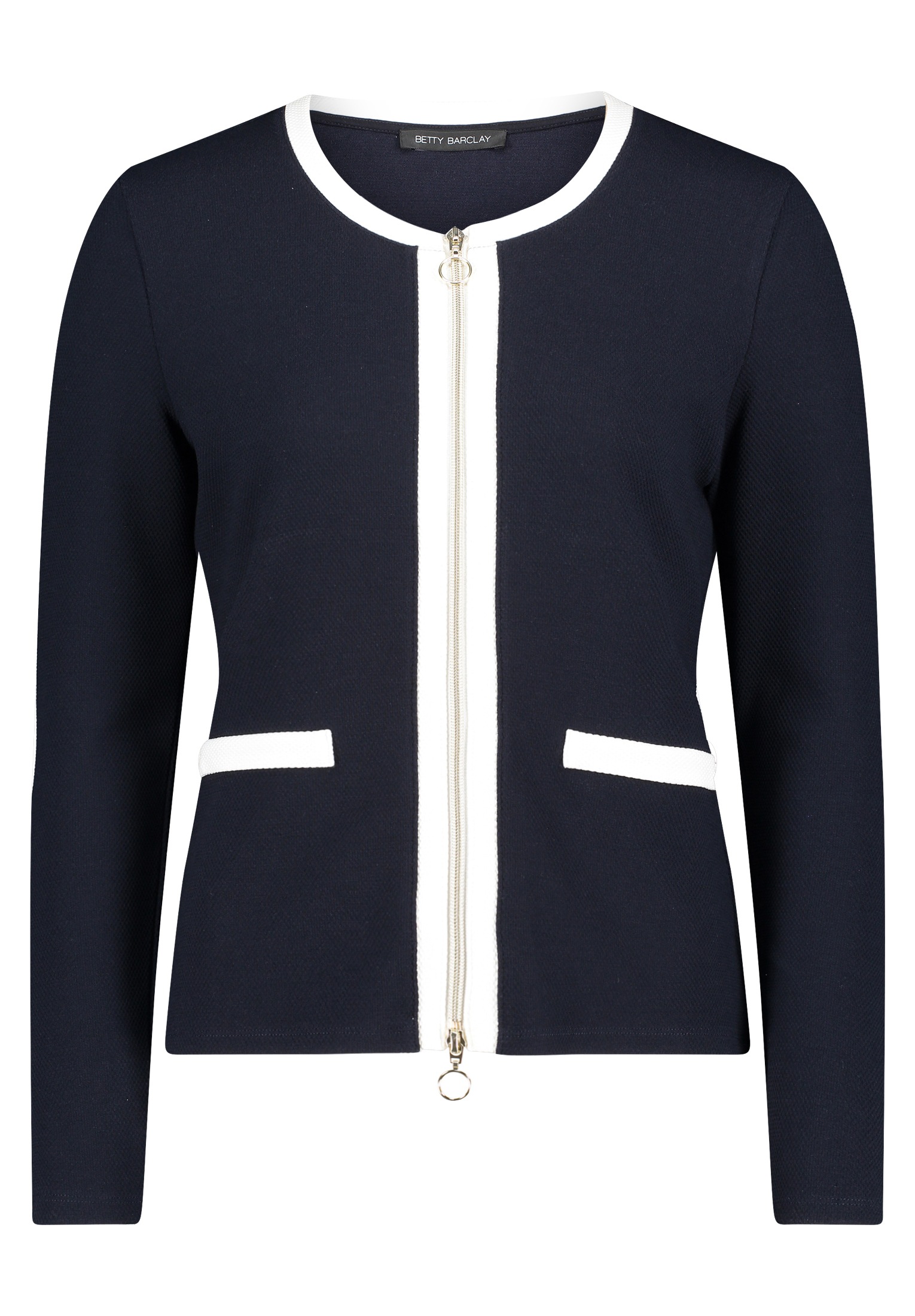 Betty Barclay Sweatjacke "Betty Barclay Shirtjacke mit Struktur", Materialm günstig online kaufen