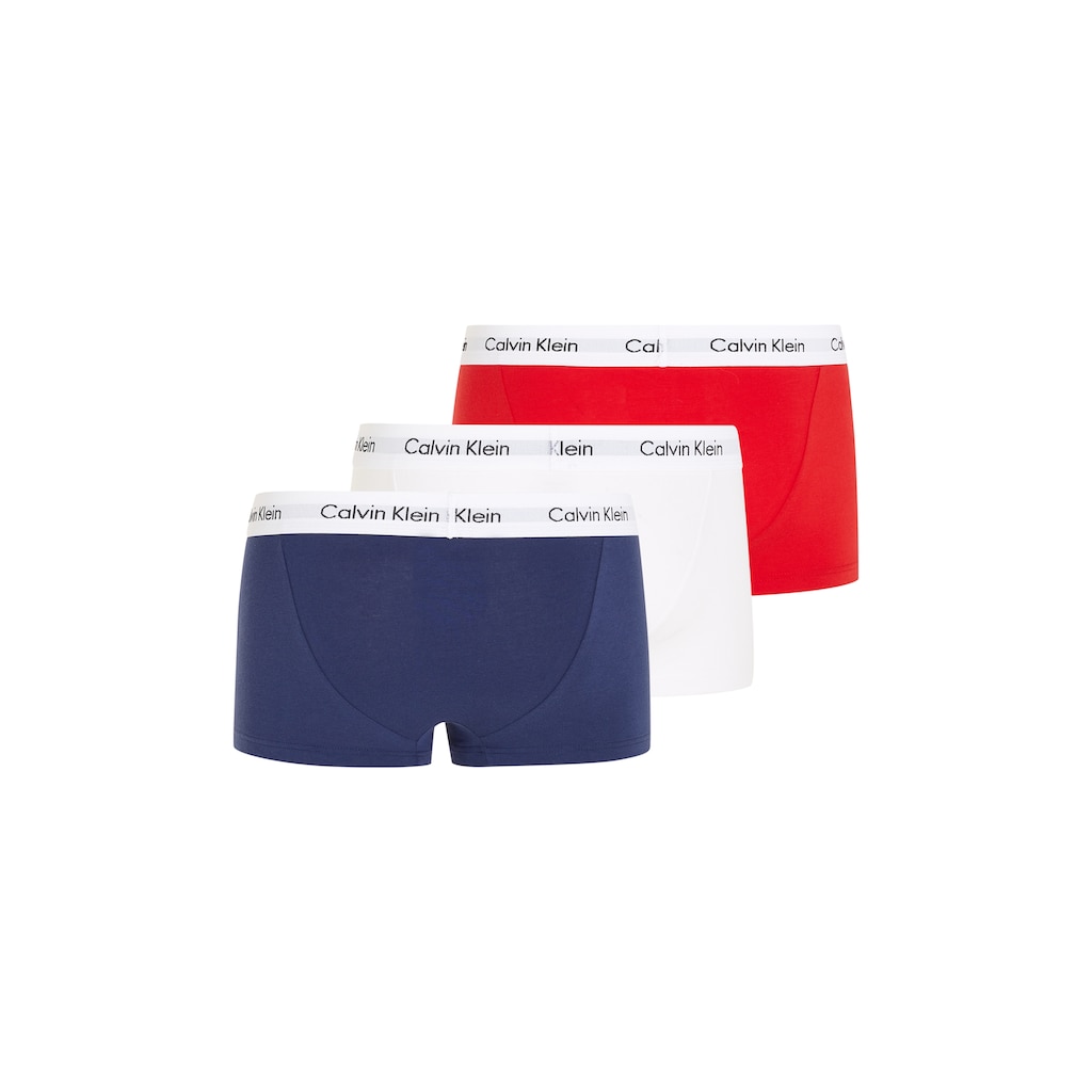 Calvin Klein Underwear Hipster, (3 St.), mit weißem Webbund