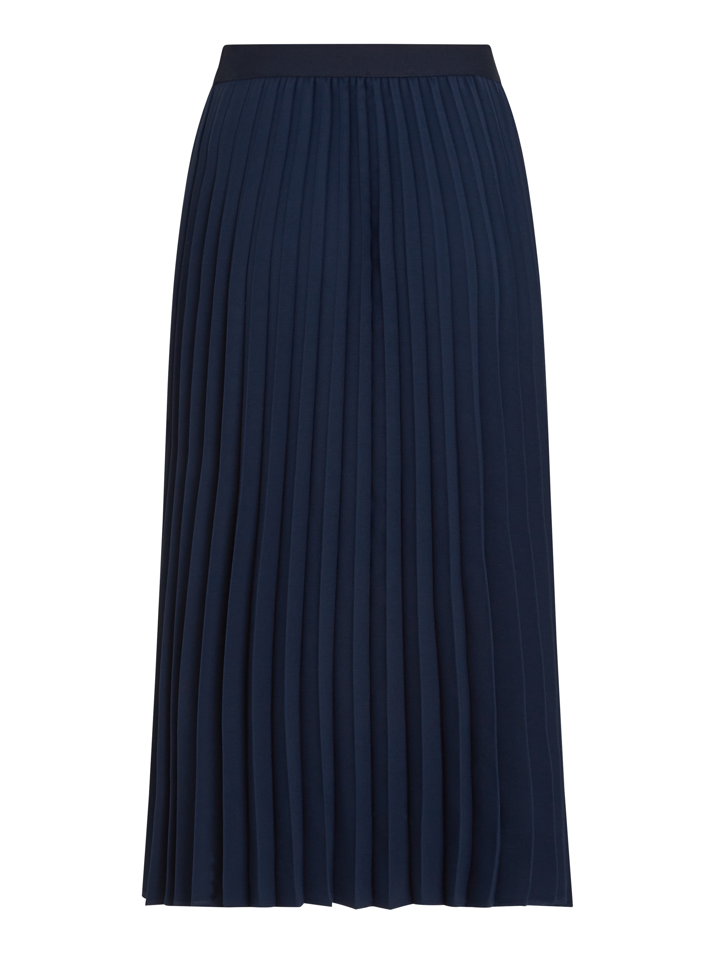 Tommy Hilfiger Plisseerock »FLUID PLEATED PULL ON MIDI SKIRT«, mit rundum Falten