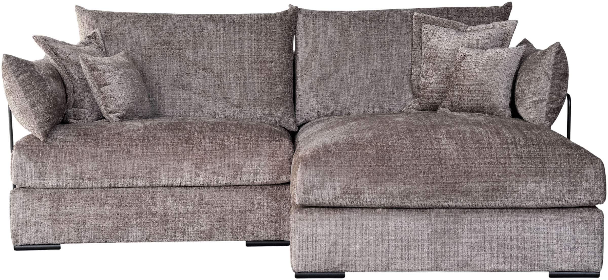Home affaire Ecksofa "Casa XXL L-Form, Breite 247 cm" Mega-Sofa, Cord oder günstig online kaufen