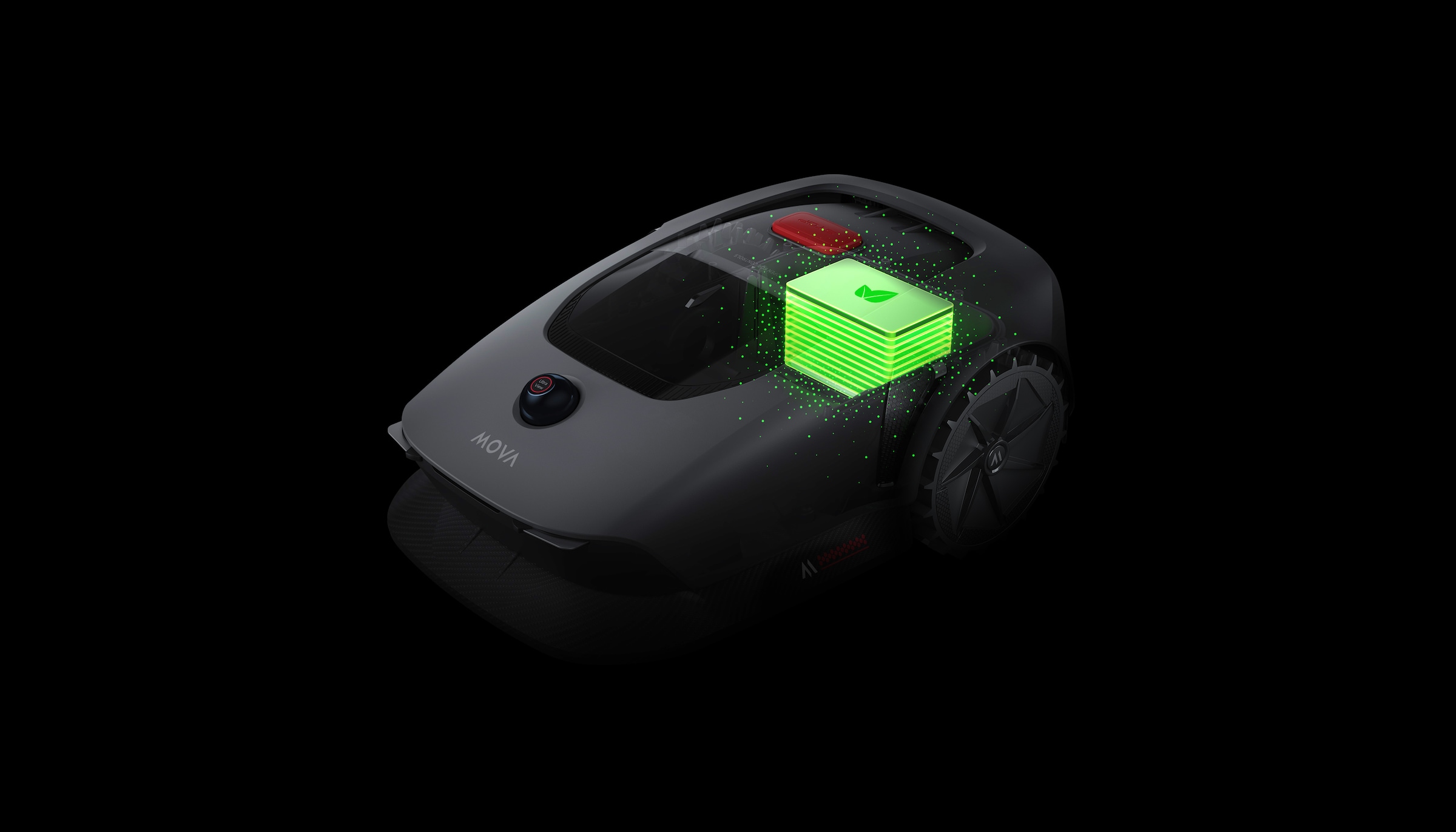 Mova Rasenmähroboter »»MOVA 600 Kit« inkl. 5.Ah Zusatz-Akku & Ersatzklingen« mit Ladestation, 5.Ah Zusatz-Akku und Ersatzklingen,   längere Laufzeit & reduzierte Ladezyklen durch 5.Ah. Zusatz-Akku