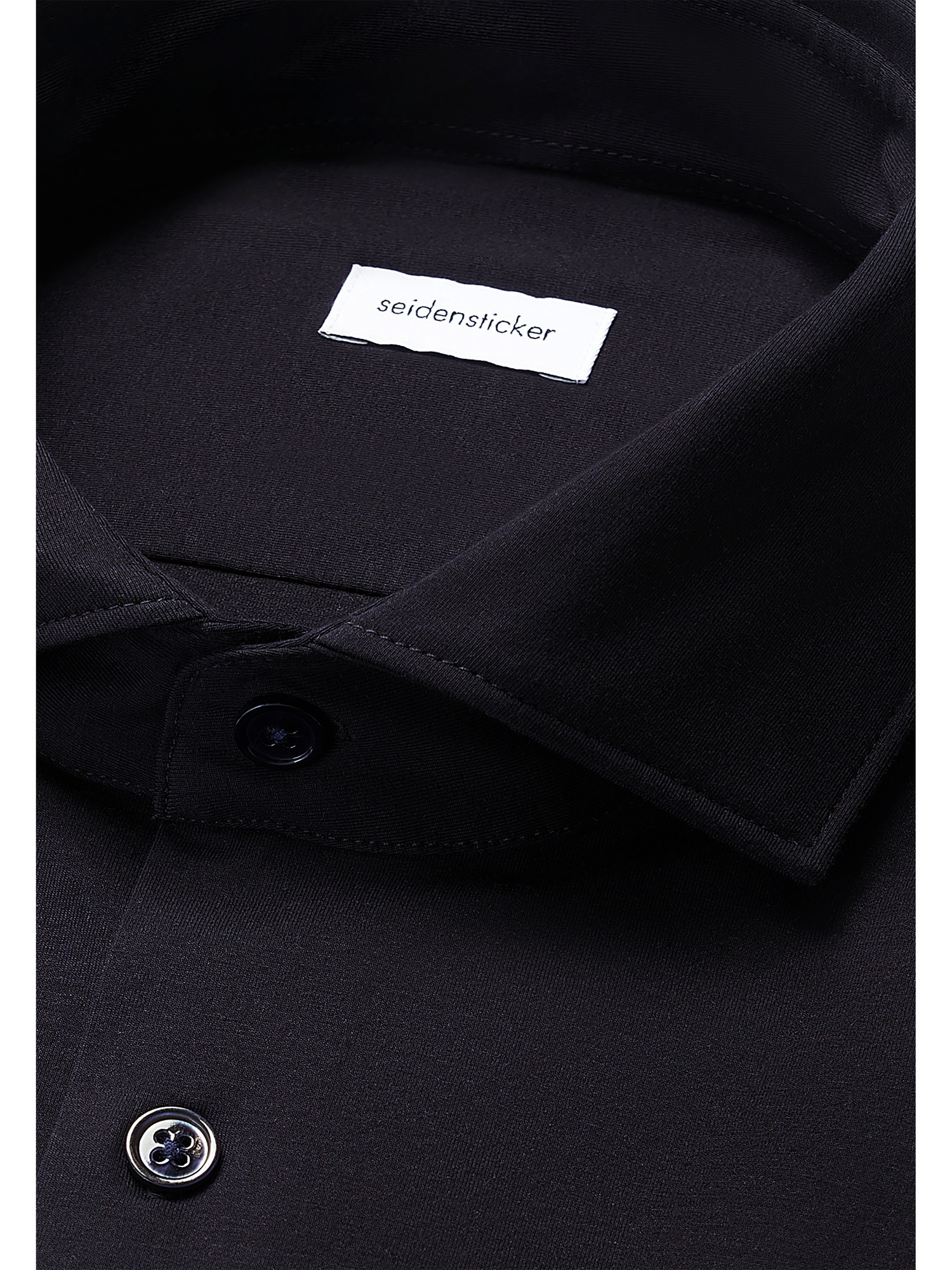 seidensticker Businesshemd »Schwarze Rose«, Slim 1/1 Kentkragen Uni