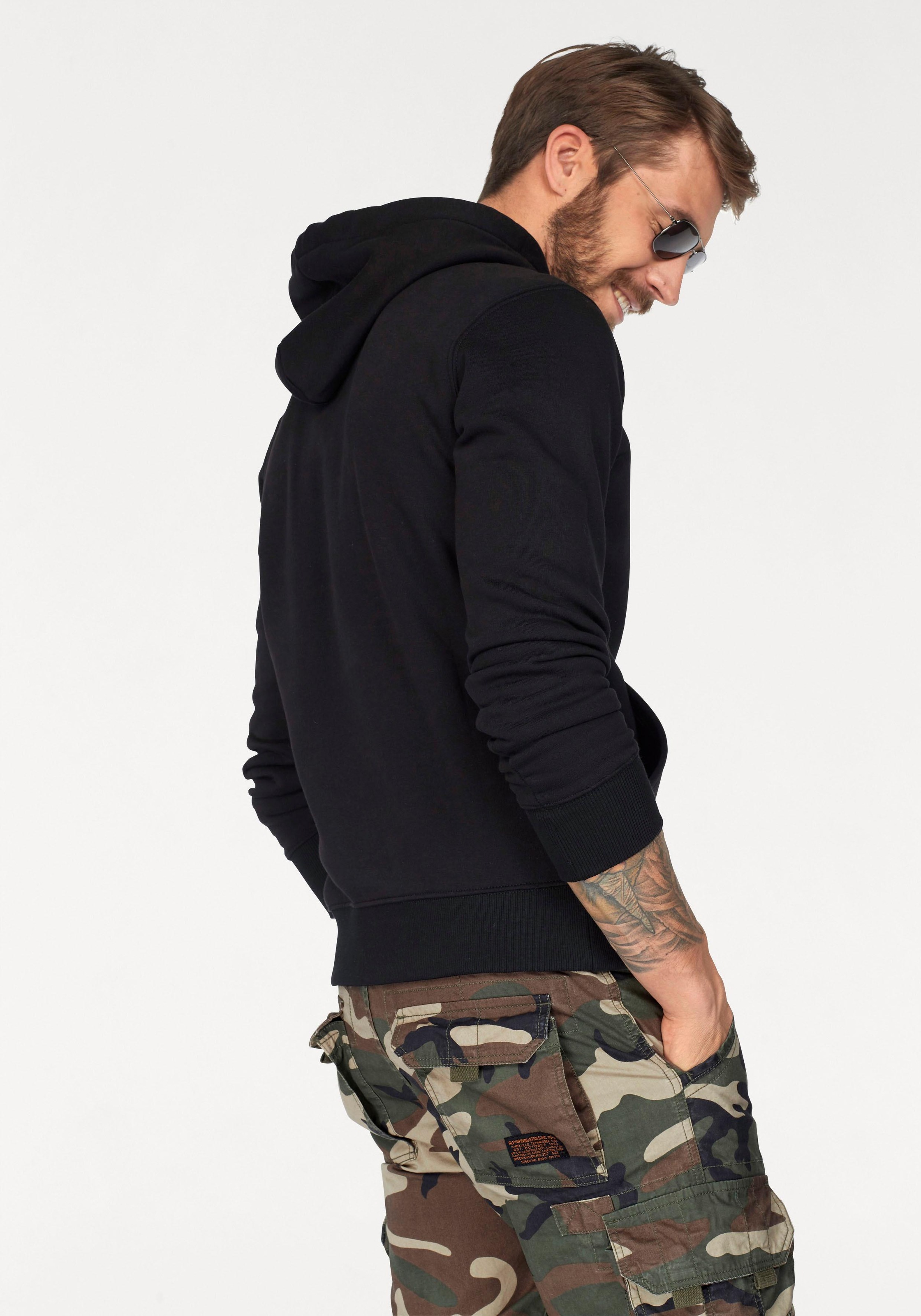 Alpha Industries "Basic Hoody", Baumwollmischung, regular fit günstig online kaufen