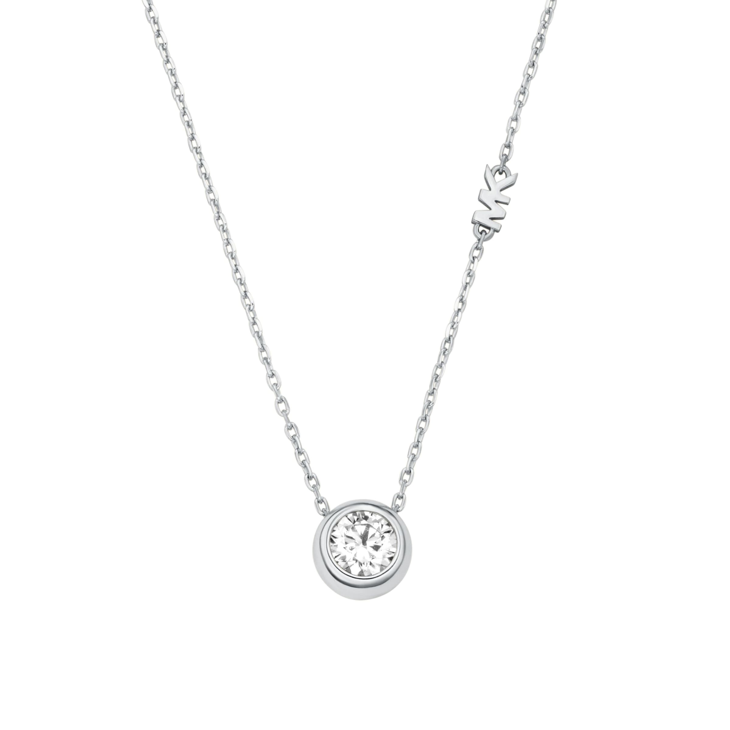 MICHAEL KORS Kette mit Anhänger »Premium« mit Zirkonia (synth.)