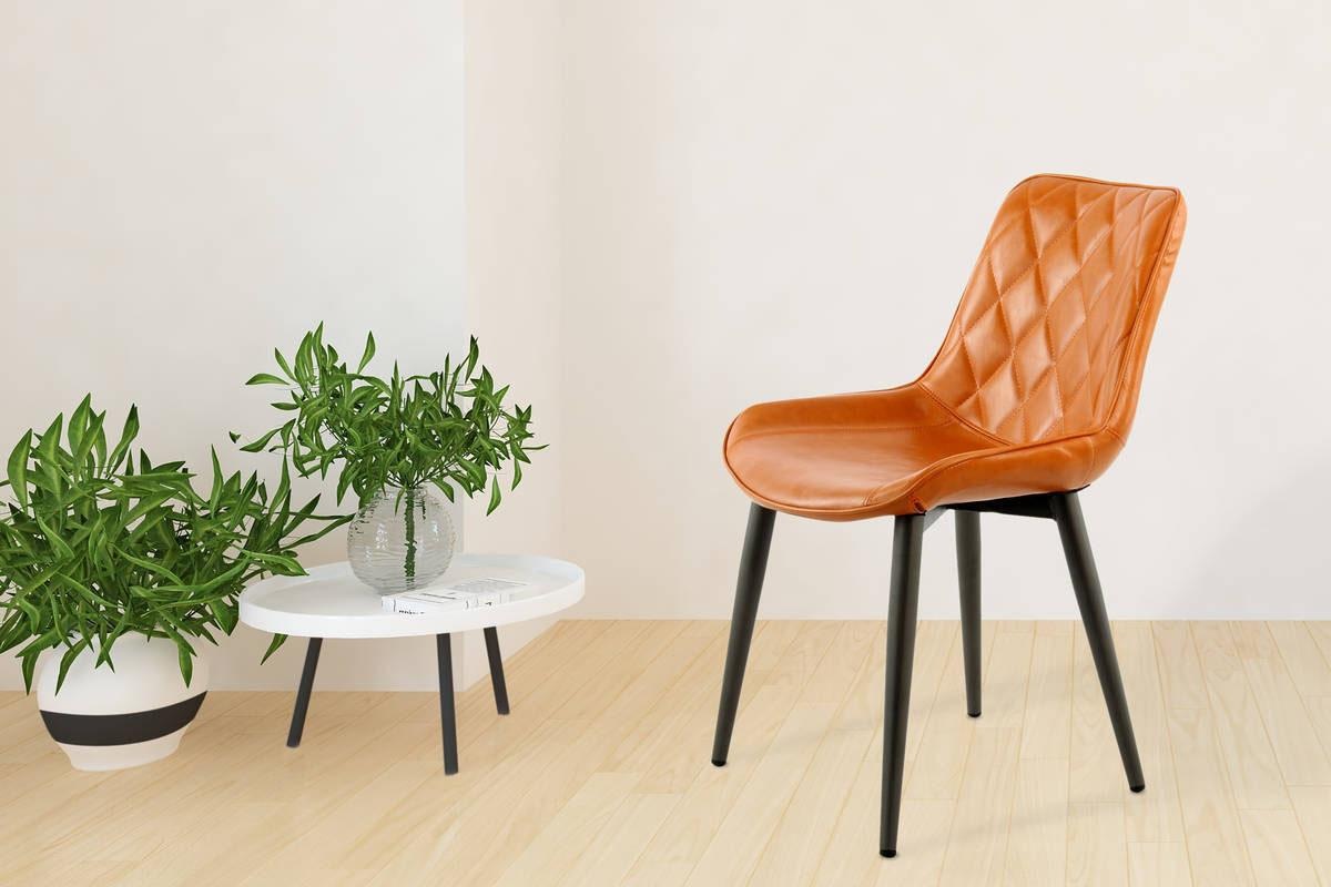 Kayoom Stuhl "Cecil 110" 2er-Set, Rückenlehne mit stilvollem Nahtmuster, ko günstig online kaufen