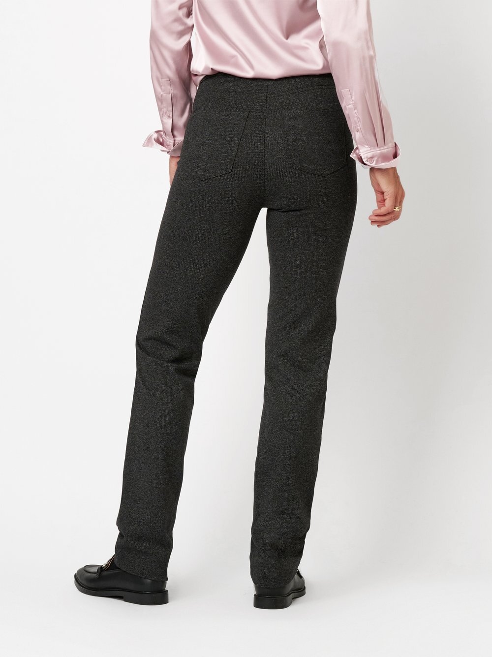 Relaxed Stretch-Hose »Alice«  in Tweed-Optik