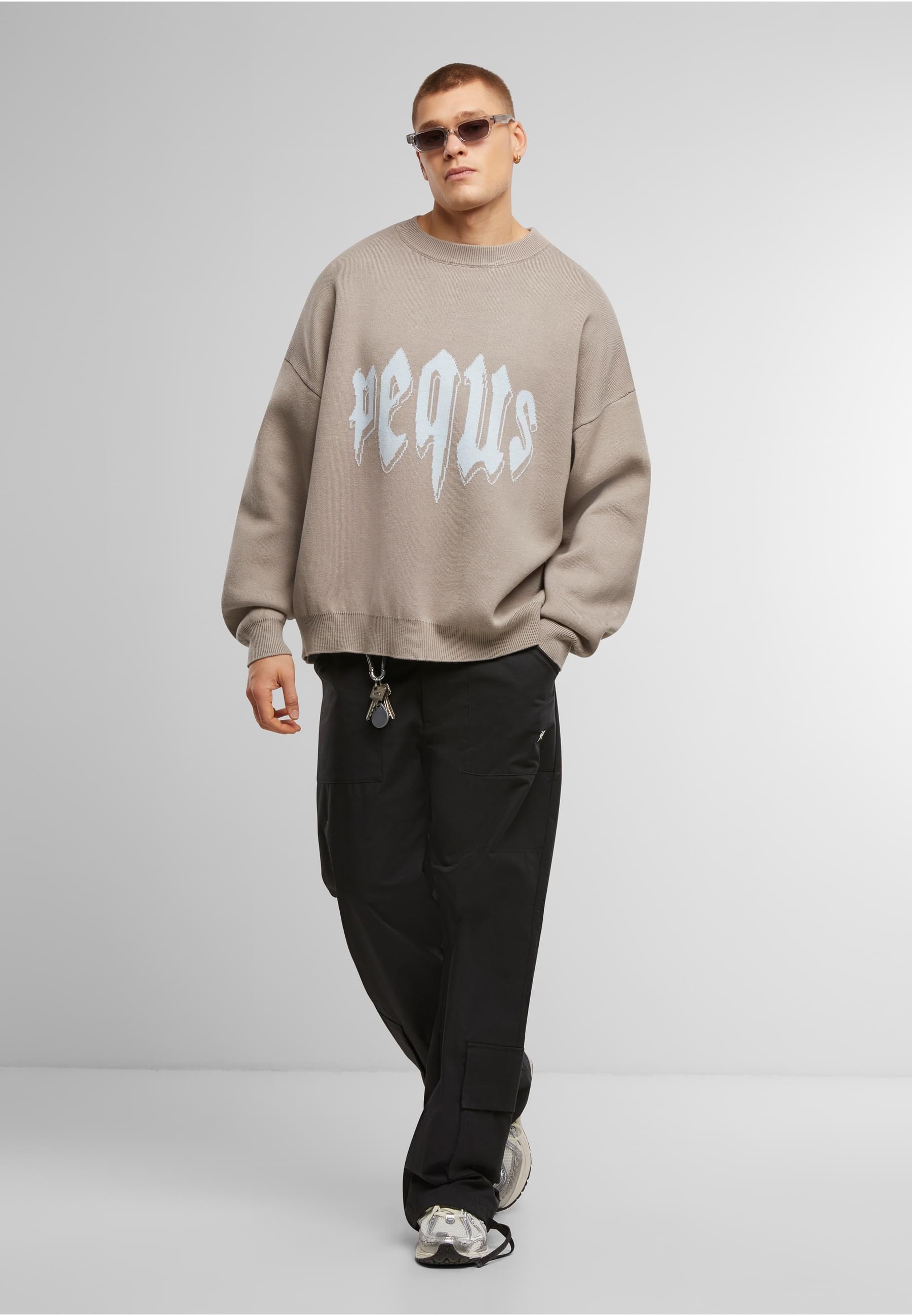 PEQUS Rundhalspullover »PEQUS PEQUS Mythic Knit Sweater«, (1 tlg.)
